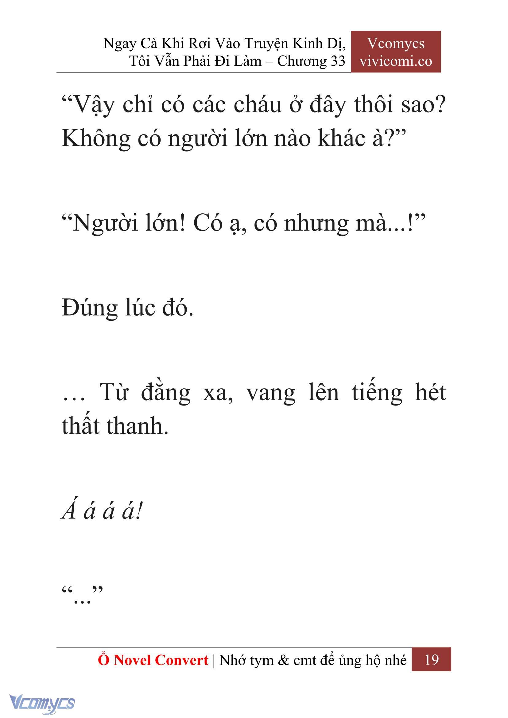 [Novel] Ngay Cả Khi Rơi Vào Truyện Kinh Dị, Tôi Vẫn Phải Đi Làm Chapter 33 - Trang 22