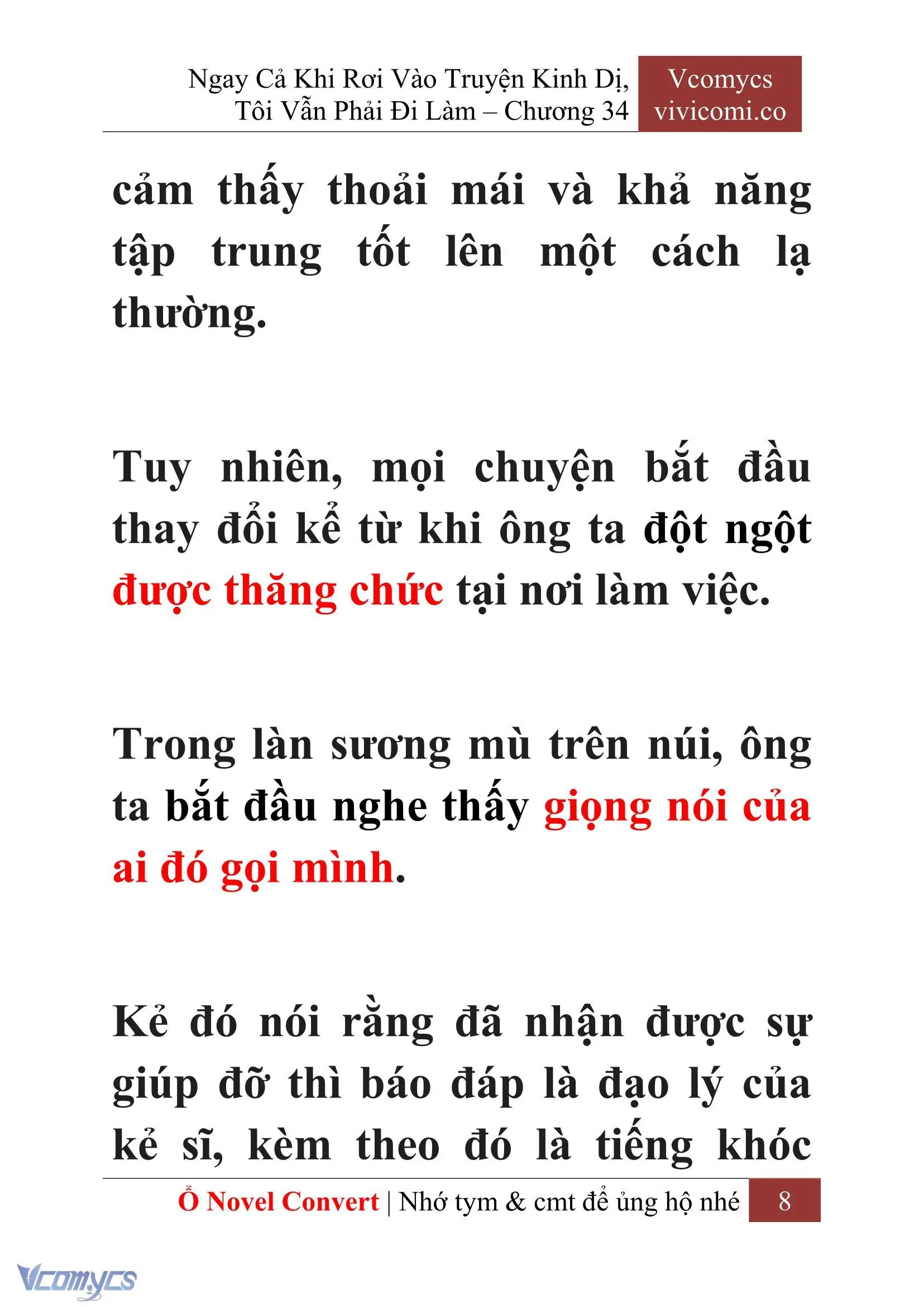 [Novel] Ngay Cả Khi Rơi Vào Truyện Kinh Dị, Tôi Vẫn Phải Đi Làm Chapter 34 - Trang 11