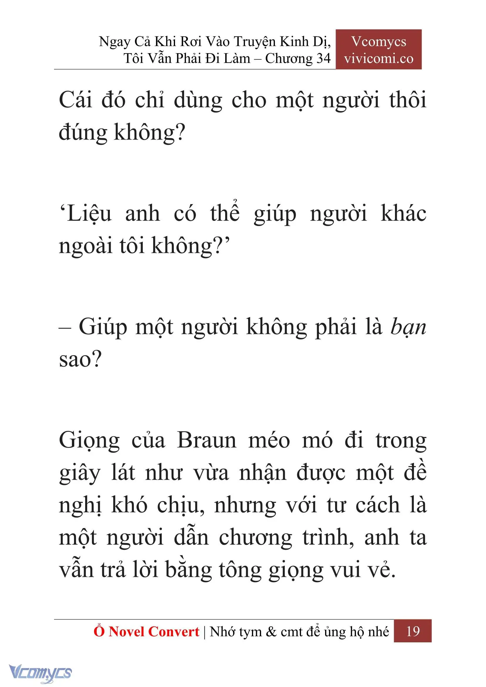 [Novel] Ngay Cả Khi Rơi Vào Truyện Kinh Dị, Tôi Vẫn Phải Đi Làm Chapter 34 - Trang 22