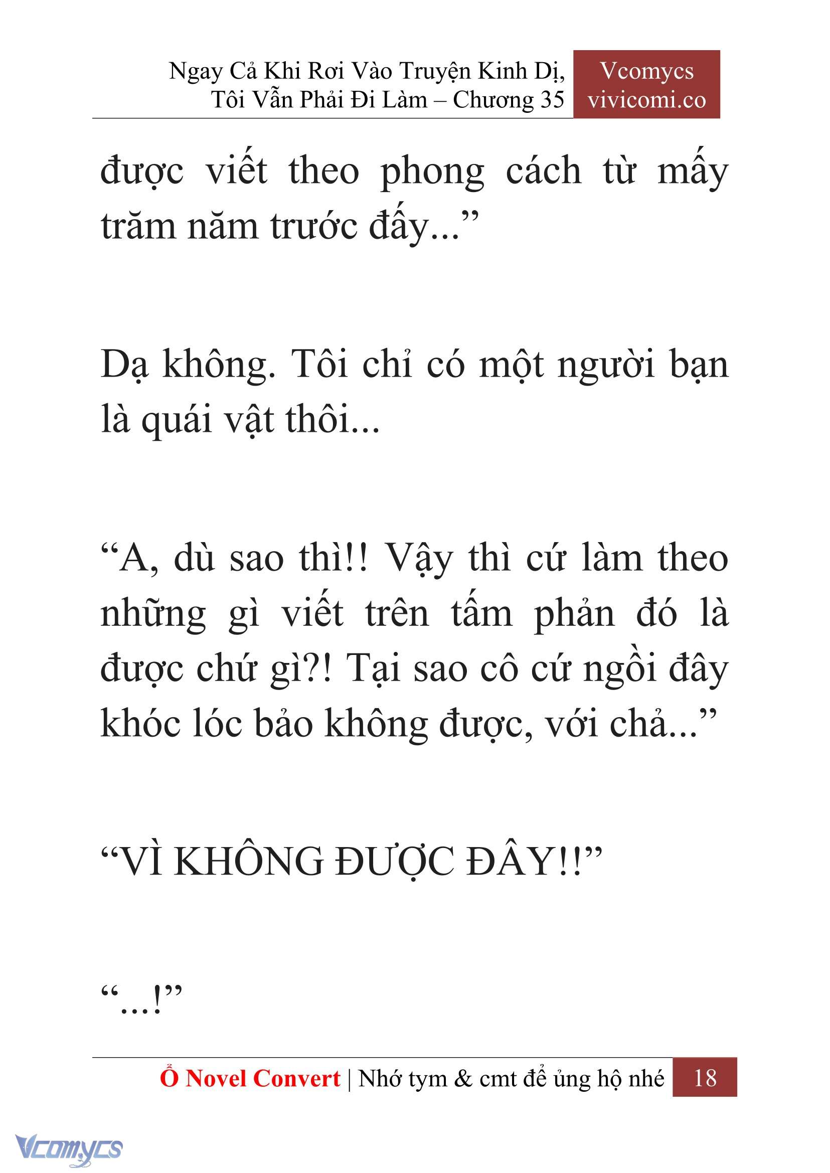 [Novel] Ngay Cả Khi Rơi Vào Truyện Kinh Dị, Tôi Vẫn Phải Đi Làm Chapter 35 - Trang 21