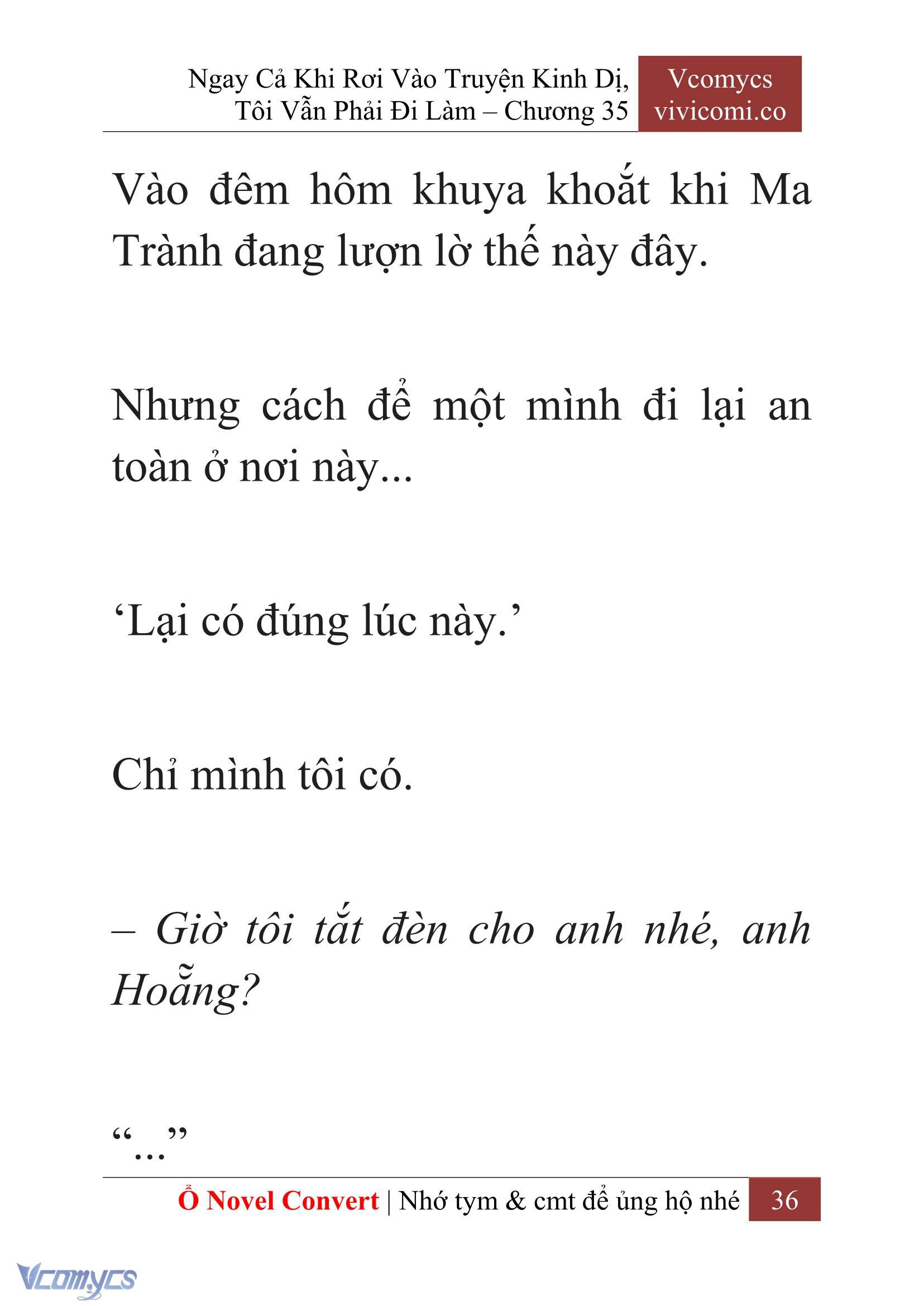 [Novel] Ngay Cả Khi Rơi Vào Truyện Kinh Dị, Tôi Vẫn Phải Đi Làm Chapter 35 - Trang 39