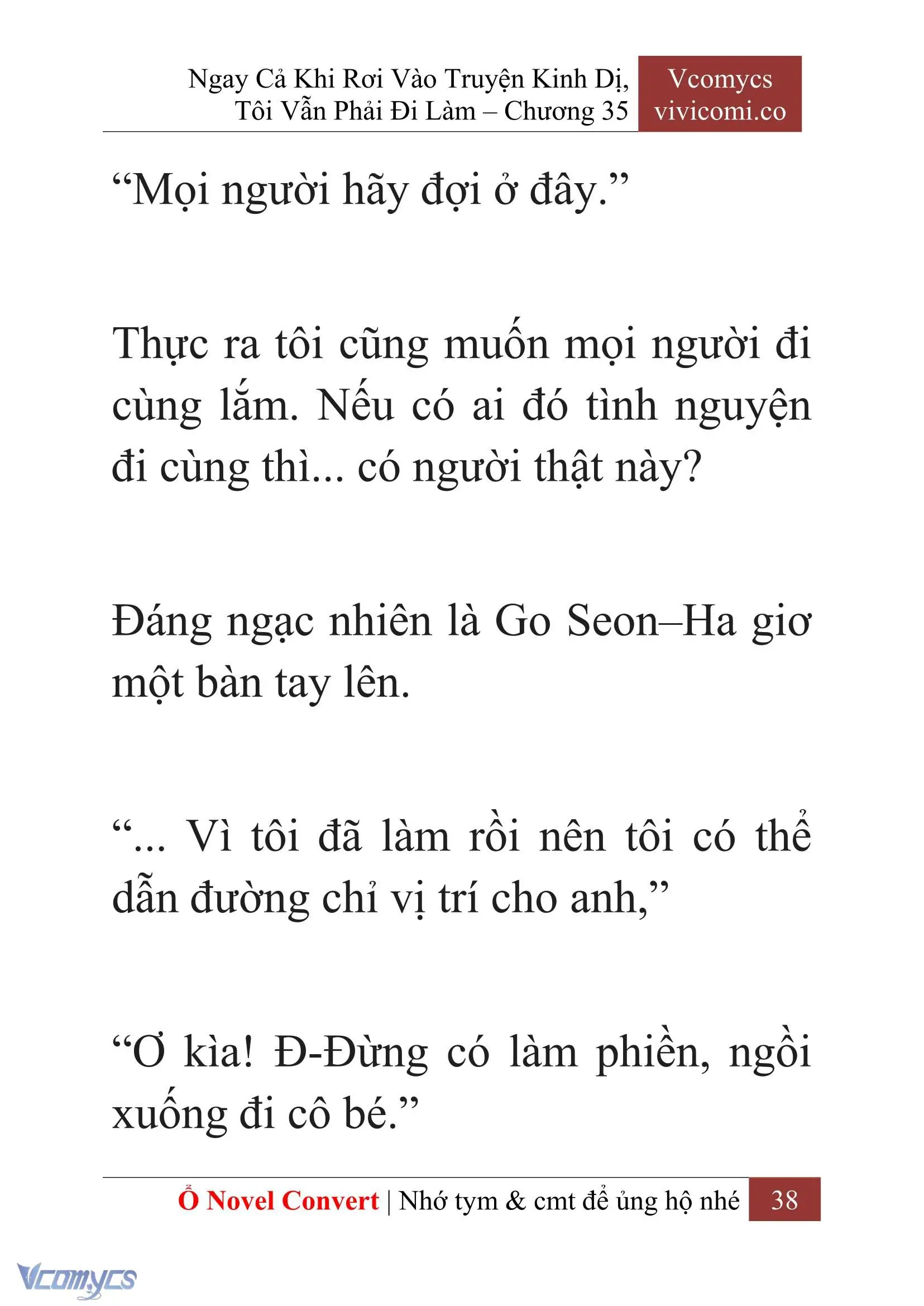 [Novel] Ngay Cả Khi Rơi Vào Truyện Kinh Dị, Tôi Vẫn Phải Đi Làm Chapter 35 - Trang 41