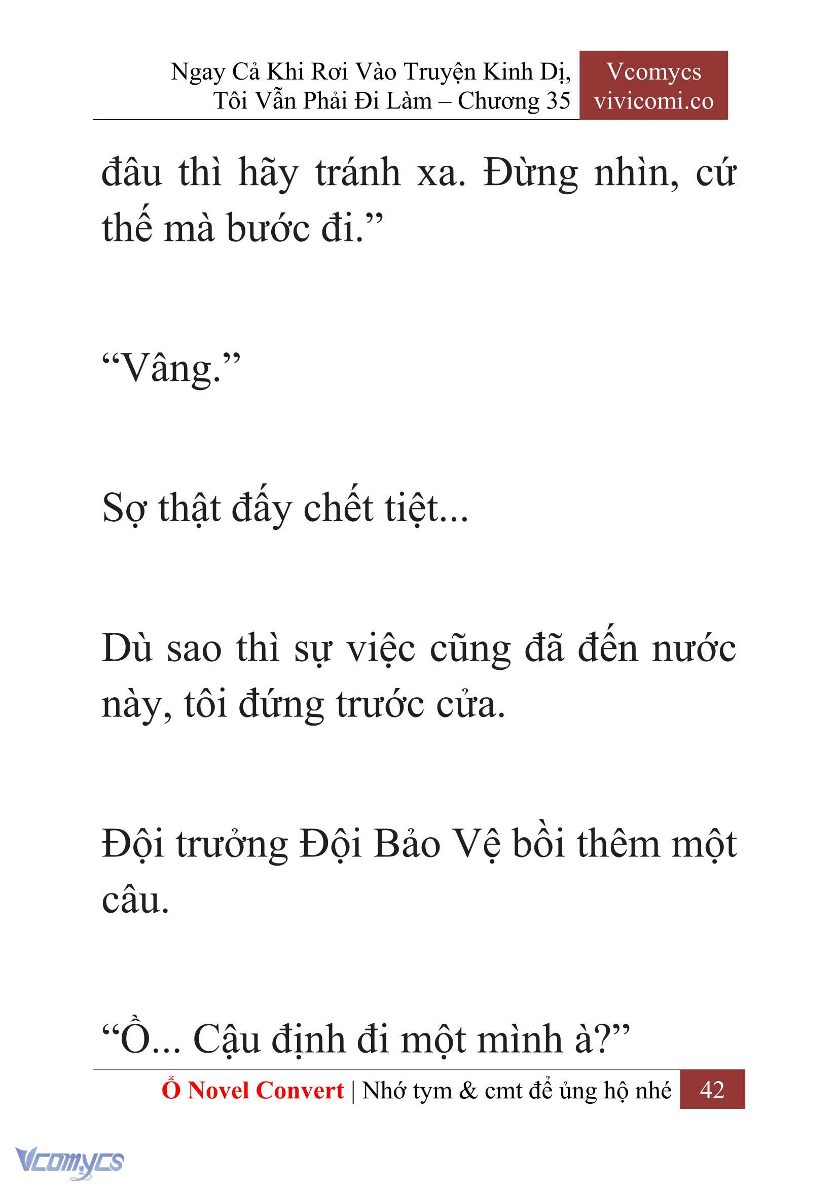 [Novel] Ngay Cả Khi Rơi Vào Truyện Kinh Dị, Tôi Vẫn Phải Đi Làm Chapter 35 - Trang 45