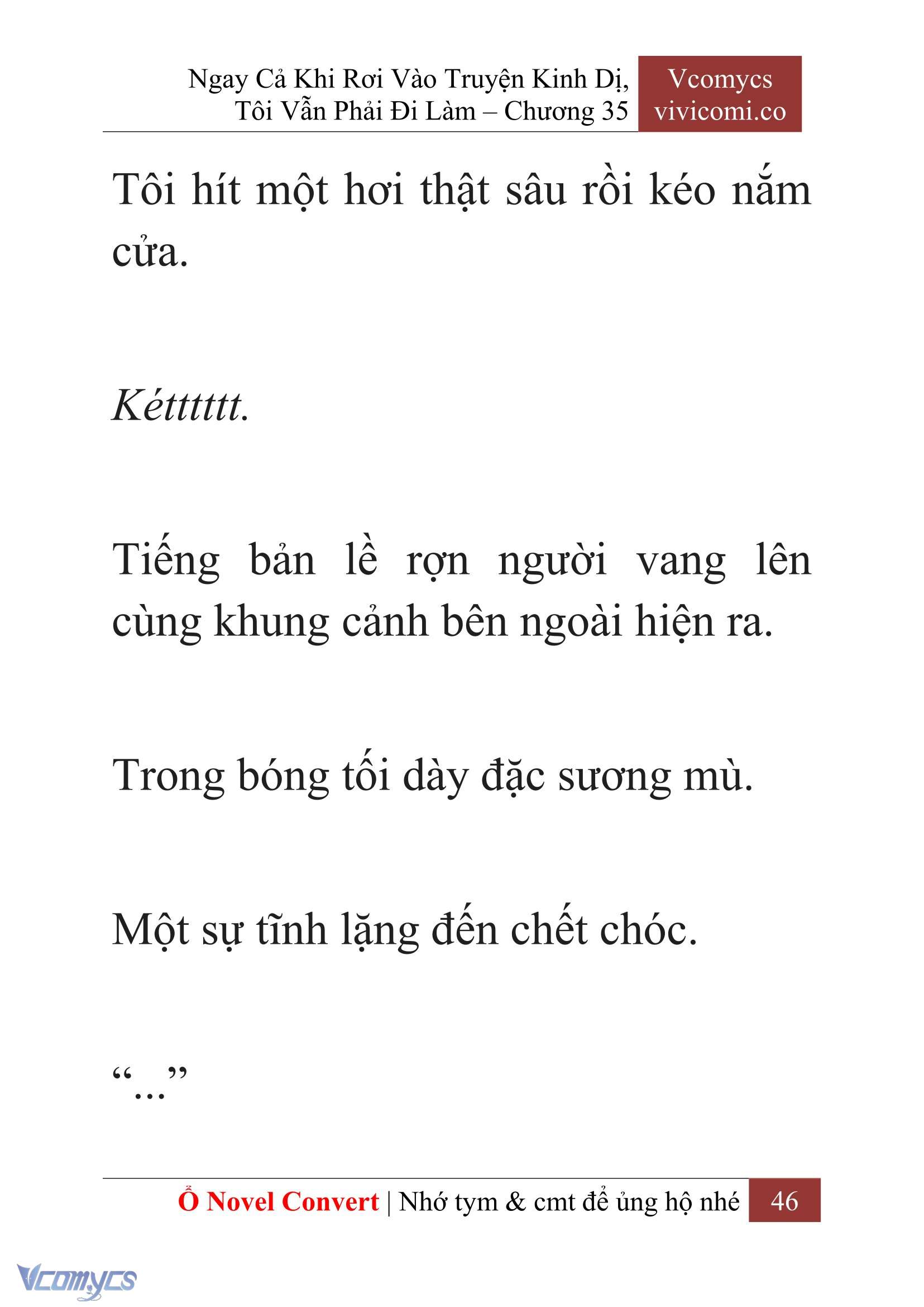 [Novel] Ngay Cả Khi Rơi Vào Truyện Kinh Dị, Tôi Vẫn Phải Đi Làm Chapter 35 - Trang 49
