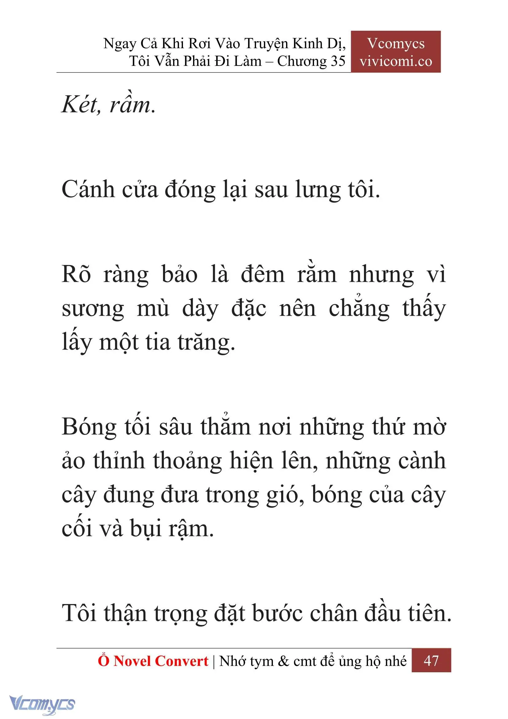 [Novel] Ngay Cả Khi Rơi Vào Truyện Kinh Dị, Tôi Vẫn Phải Đi Làm Chapter 35 - Trang 50