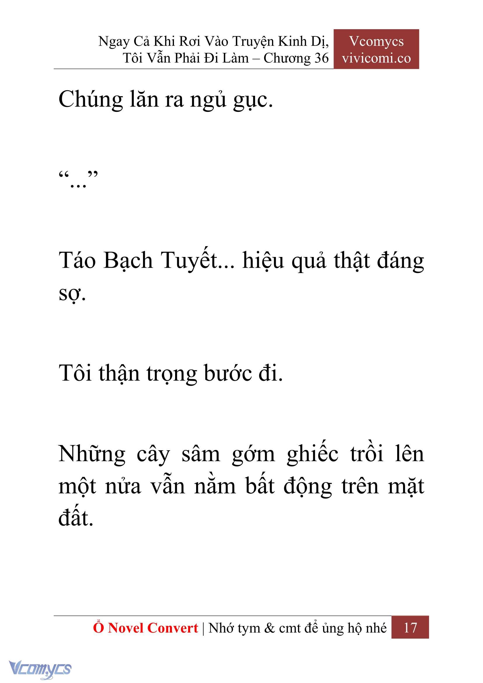 [Novel] Ngay Cả Khi Rơi Vào Truyện Kinh Dị, Tôi Vẫn Phải Đi Làm Chapter 36 - Trang 20