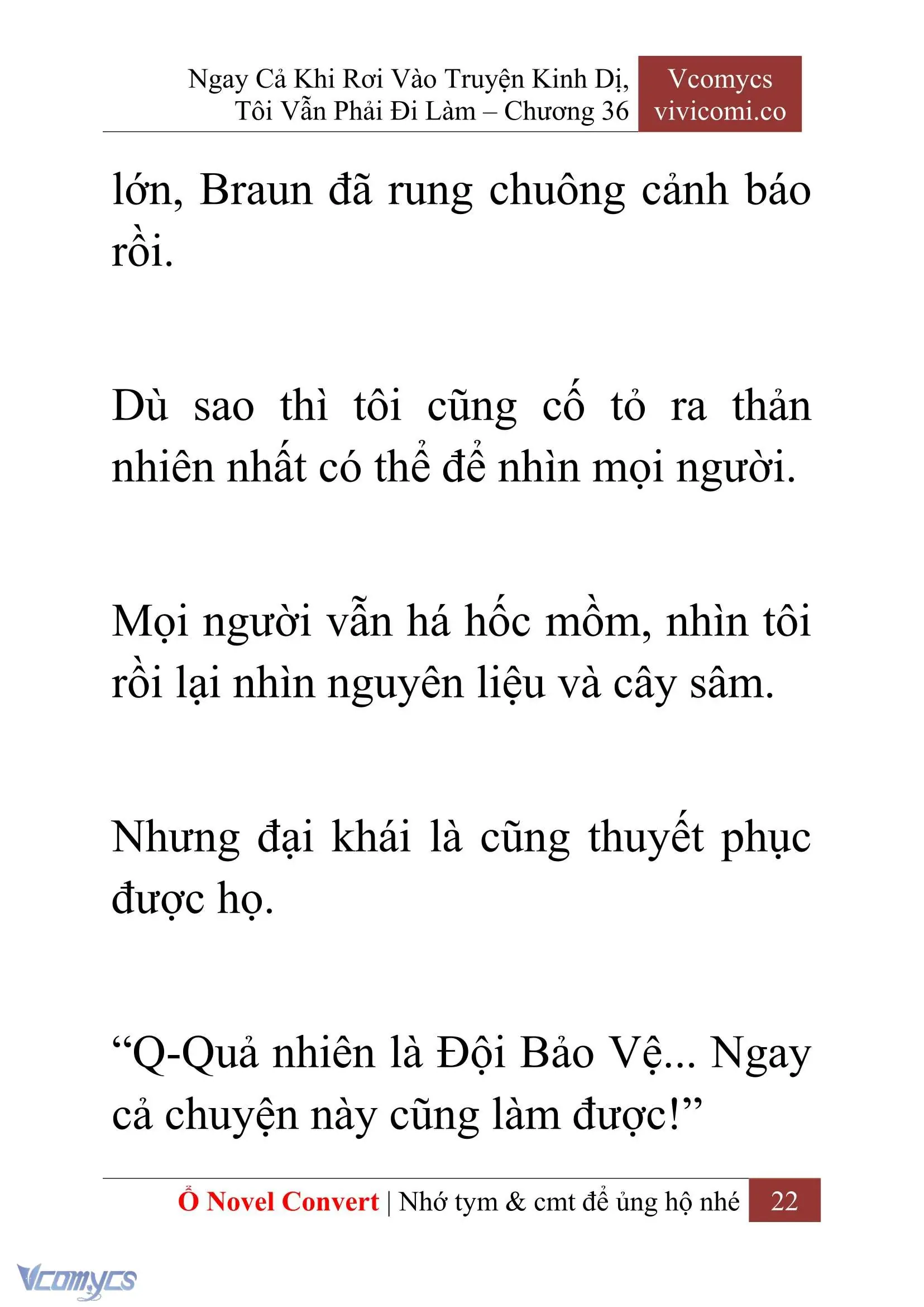 [Novel] Ngay Cả Khi Rơi Vào Truyện Kinh Dị, Tôi Vẫn Phải Đi Làm Chapter 36 - Trang 25
