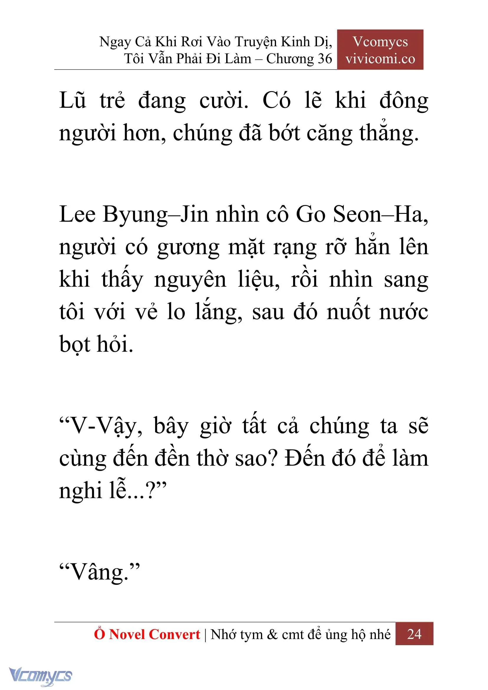 [Novel] Ngay Cả Khi Rơi Vào Truyện Kinh Dị, Tôi Vẫn Phải Đi Làm Chapter 36 - Trang 27