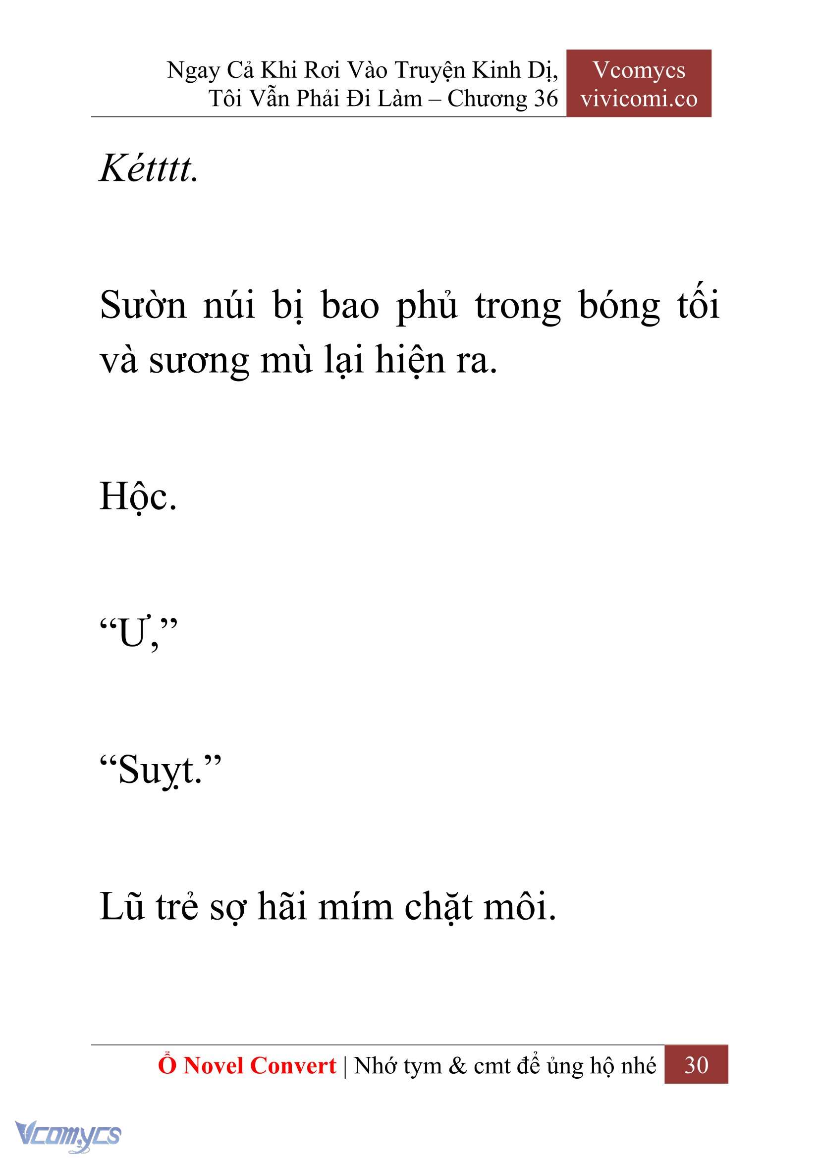 [Novel] Ngay Cả Khi Rơi Vào Truyện Kinh Dị, Tôi Vẫn Phải Đi Làm Chapter 36 - Trang 33