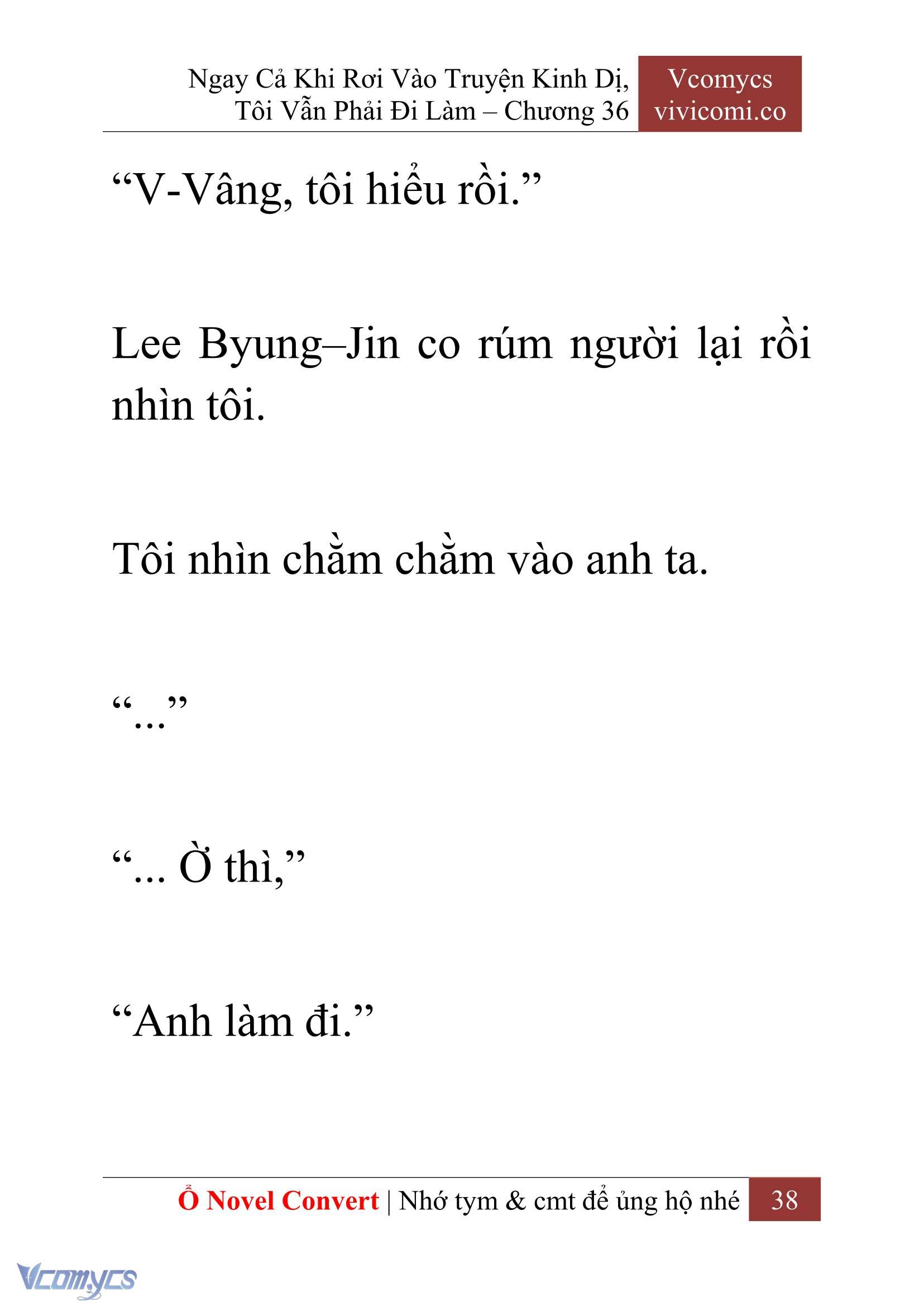 [Novel] Ngay Cả Khi Rơi Vào Truyện Kinh Dị, Tôi Vẫn Phải Đi Làm Chapter 36 - Trang 41
