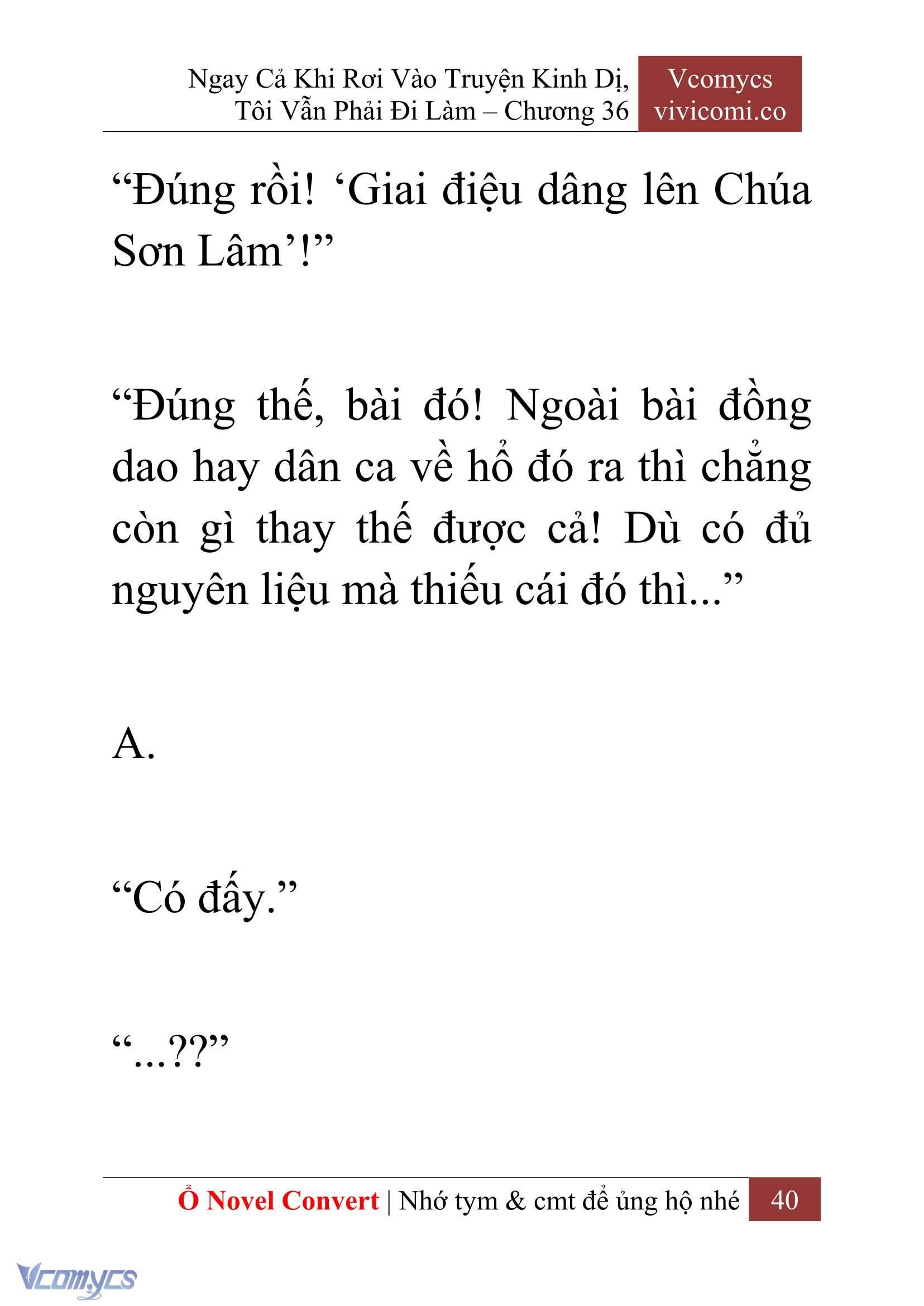 [Novel] Ngay Cả Khi Rơi Vào Truyện Kinh Dị, Tôi Vẫn Phải Đi Làm Chapter 36 - Trang 43