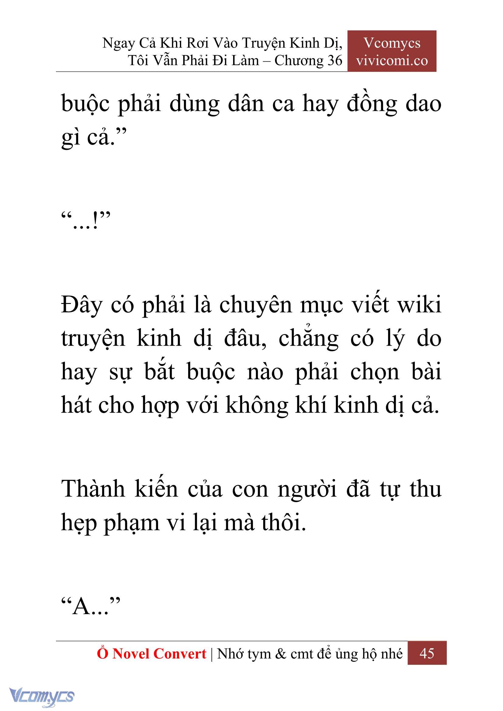 [Novel] Ngay Cả Khi Rơi Vào Truyện Kinh Dị, Tôi Vẫn Phải Đi Làm Chapter 36 - Trang 48