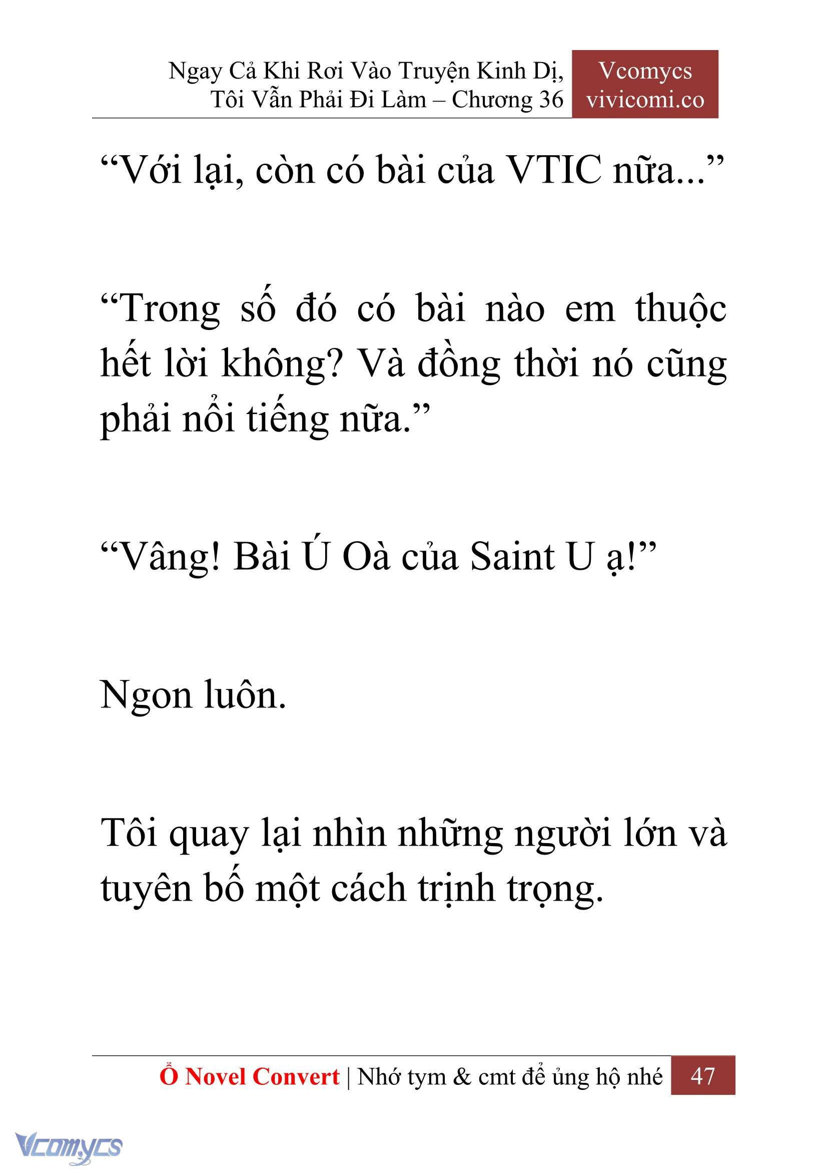 [Novel] Ngay Cả Khi Rơi Vào Truyện Kinh Dị, Tôi Vẫn Phải Đi Làm Chapter 36 - Trang 50