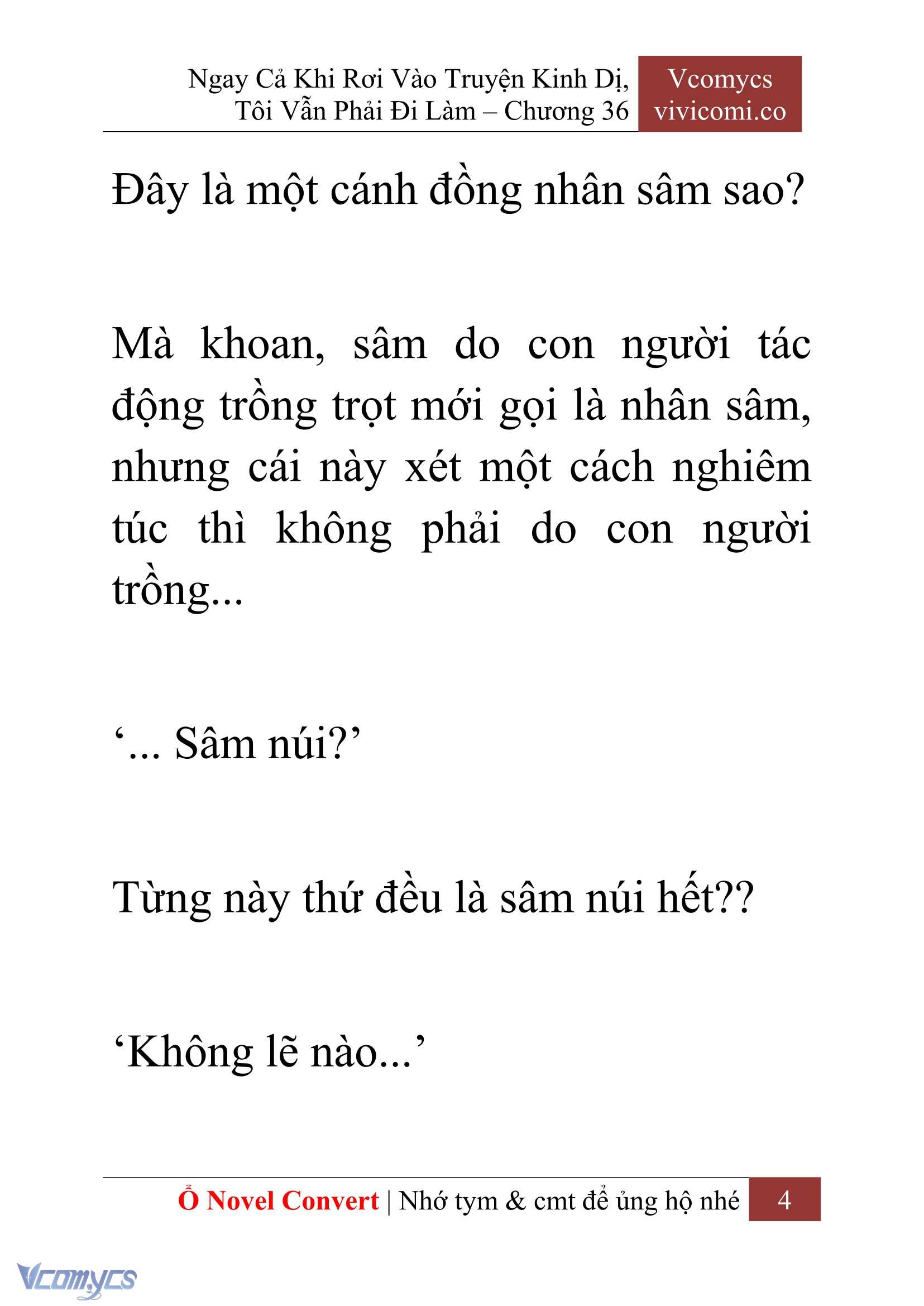 [Novel] Ngay Cả Khi Rơi Vào Truyện Kinh Dị, Tôi Vẫn Phải Đi Làm Chapter 36 - Trang 7