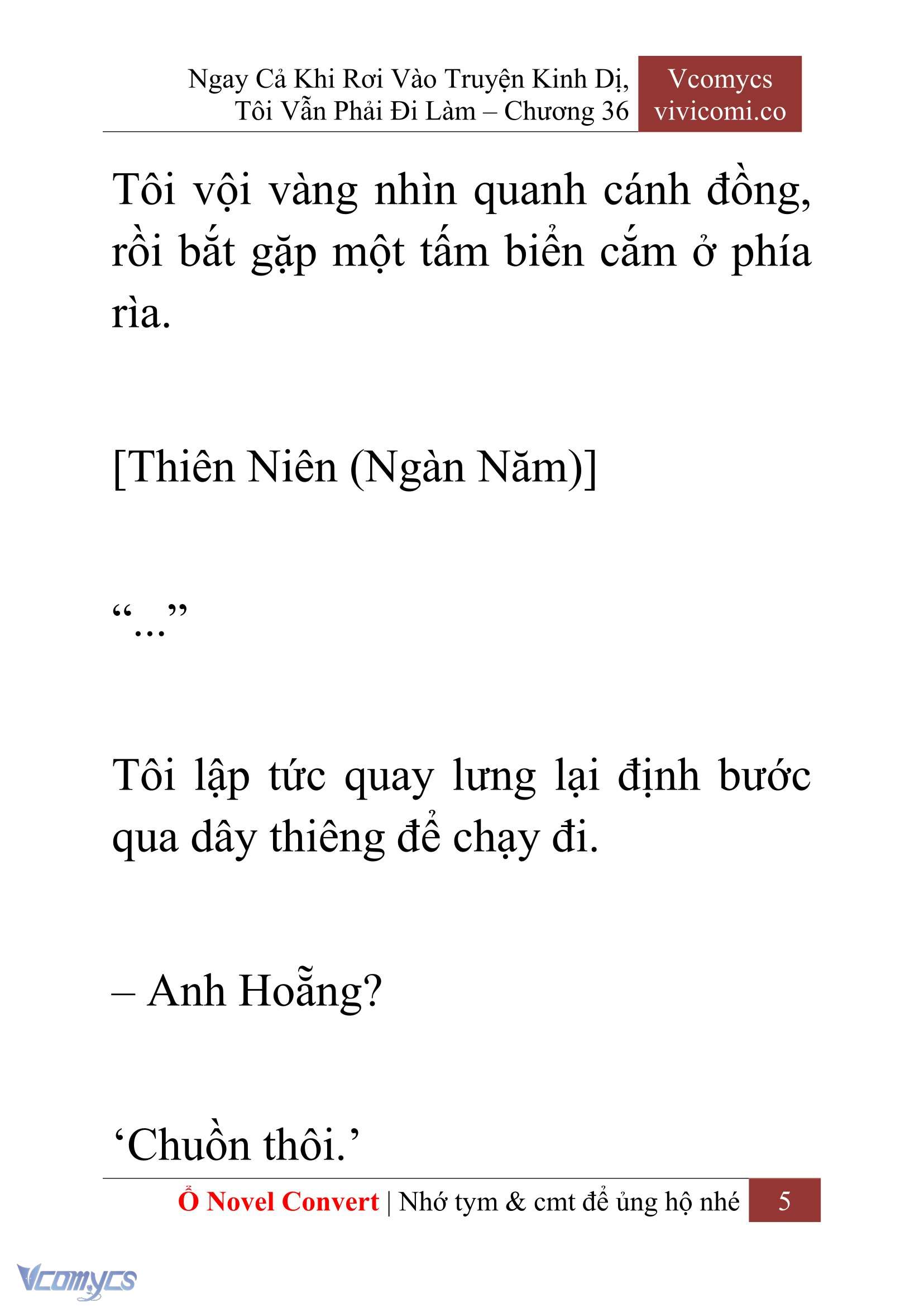 [Novel] Ngay Cả Khi Rơi Vào Truyện Kinh Dị, Tôi Vẫn Phải Đi Làm Chapter 36 - Trang 8