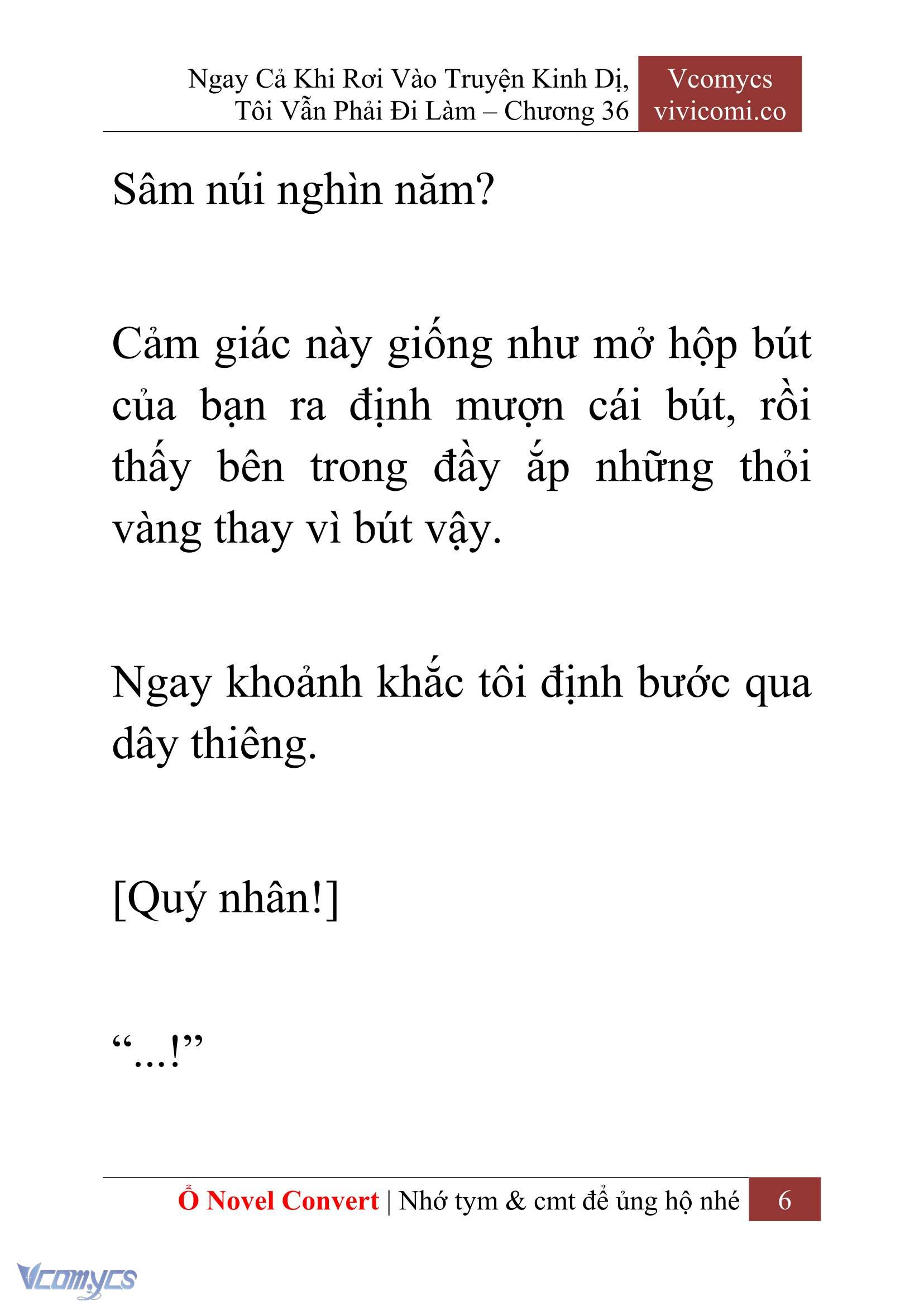 [Novel] Ngay Cả Khi Rơi Vào Truyện Kinh Dị, Tôi Vẫn Phải Đi Làm Chapter 36 - Trang 9