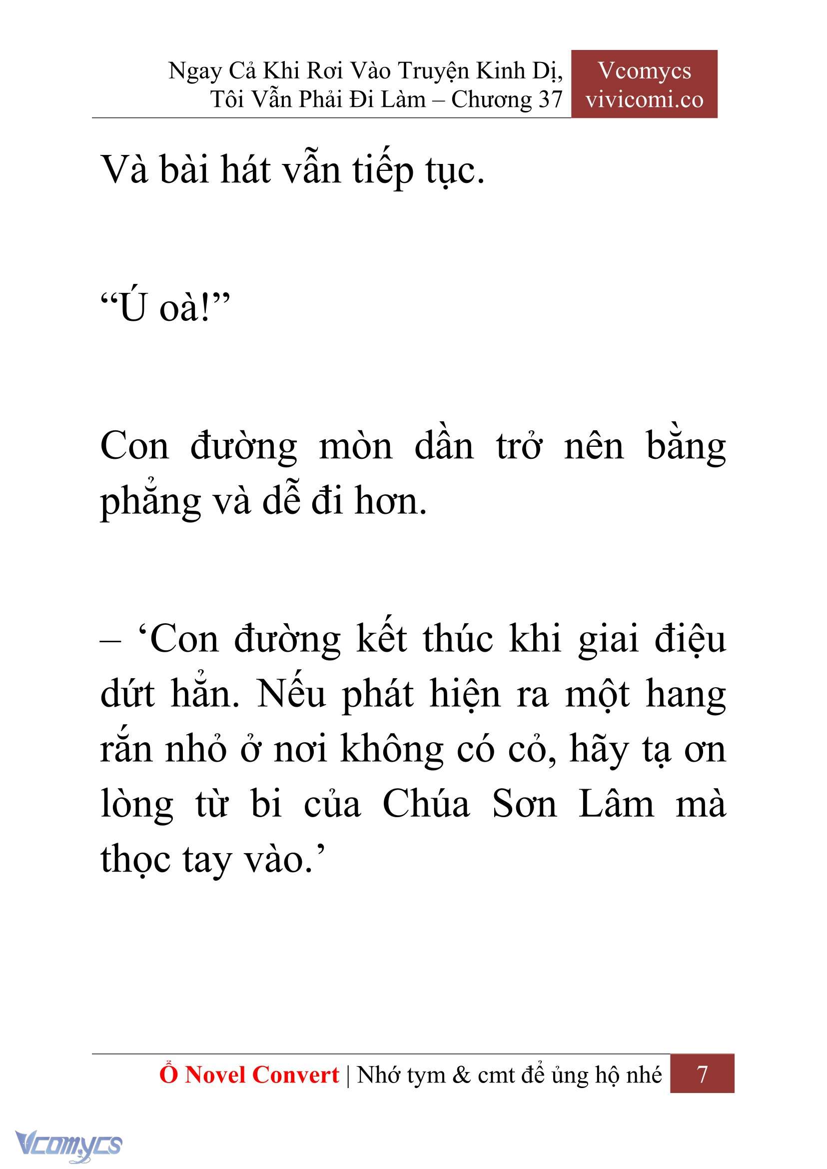 [Novel] Ngay Cả Khi Rơi Vào Truyện Kinh Dị, Tôi Vẫn Phải Đi Làm Chapter 37 - Trang 10
