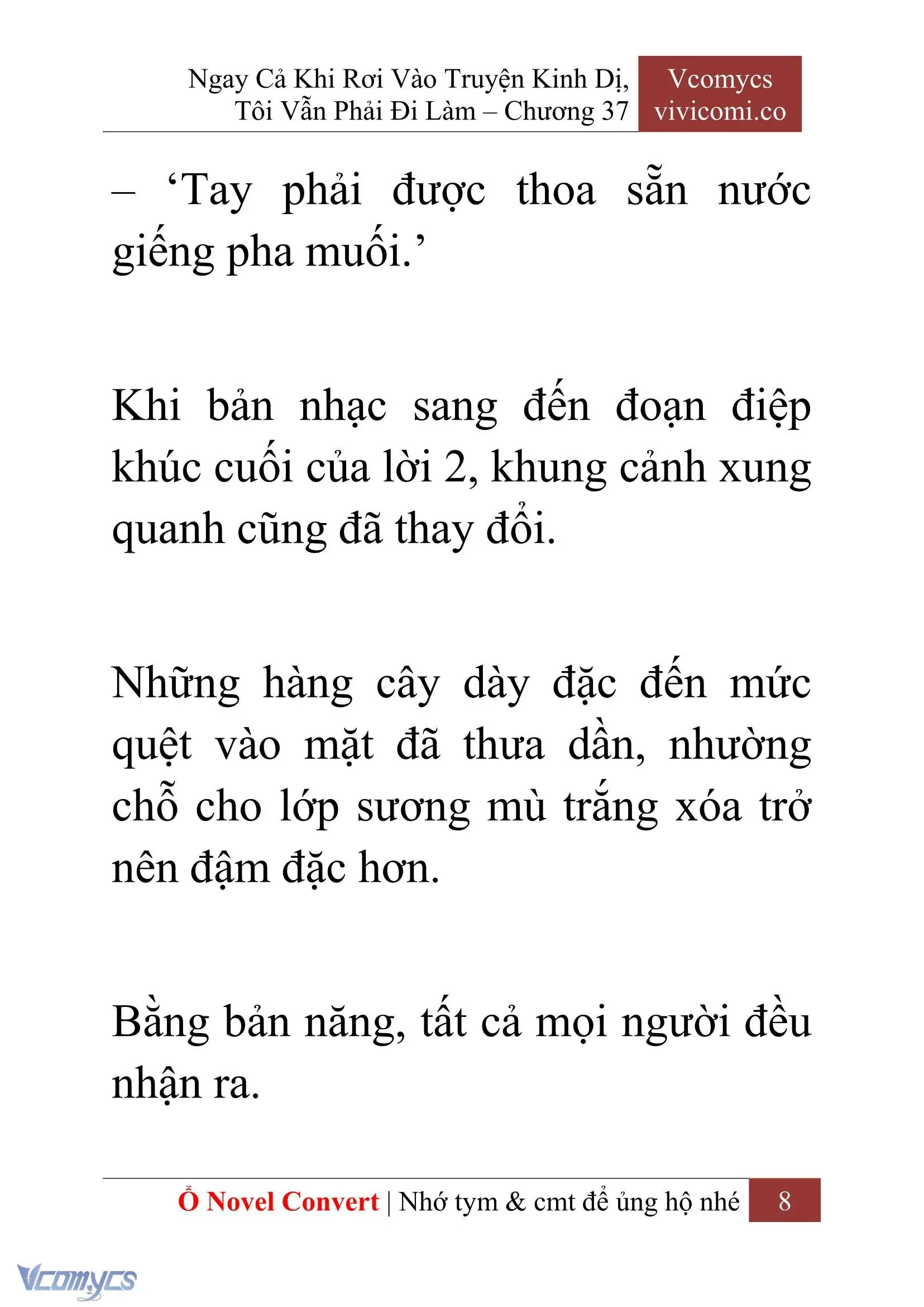 [Novel] Ngay Cả Khi Rơi Vào Truyện Kinh Dị, Tôi Vẫn Phải Đi Làm Chapter 37 - Trang 11