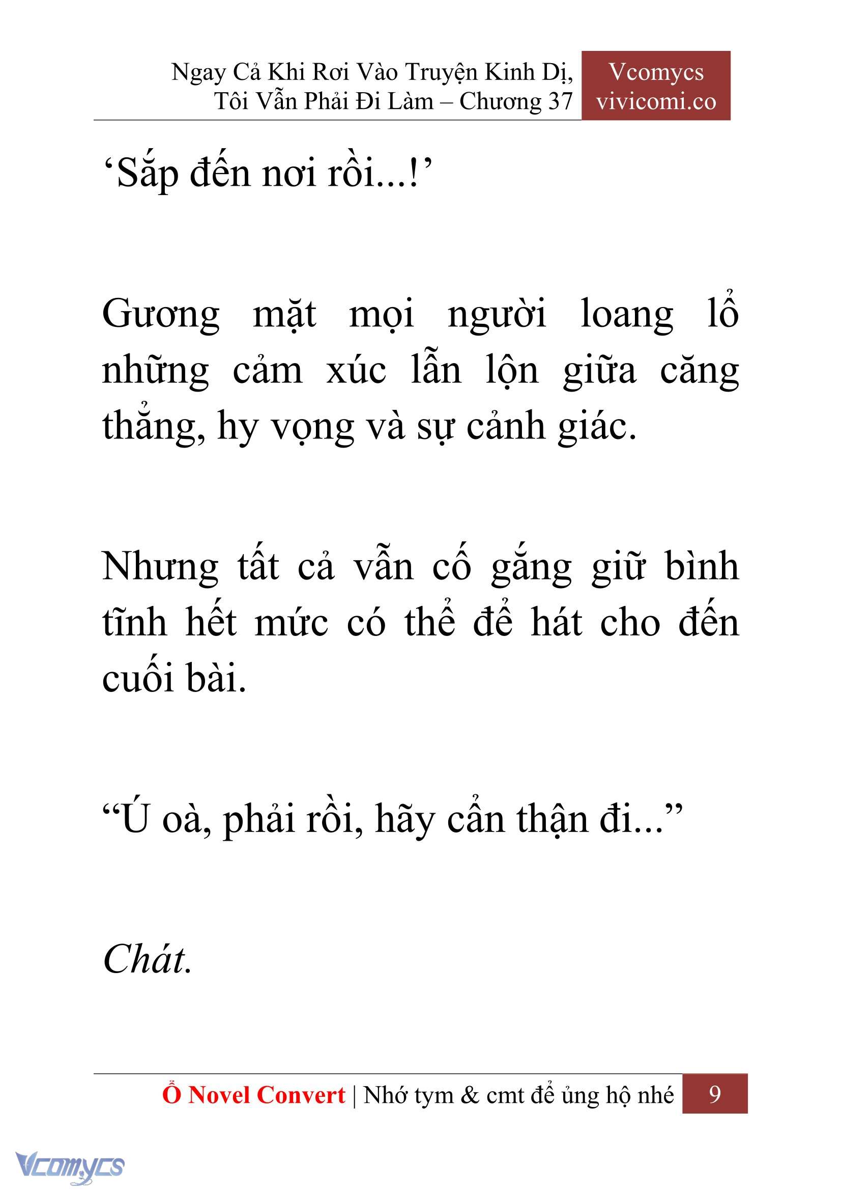 [Novel] Ngay Cả Khi Rơi Vào Truyện Kinh Dị, Tôi Vẫn Phải Đi Làm Chapter 37 - Trang 12