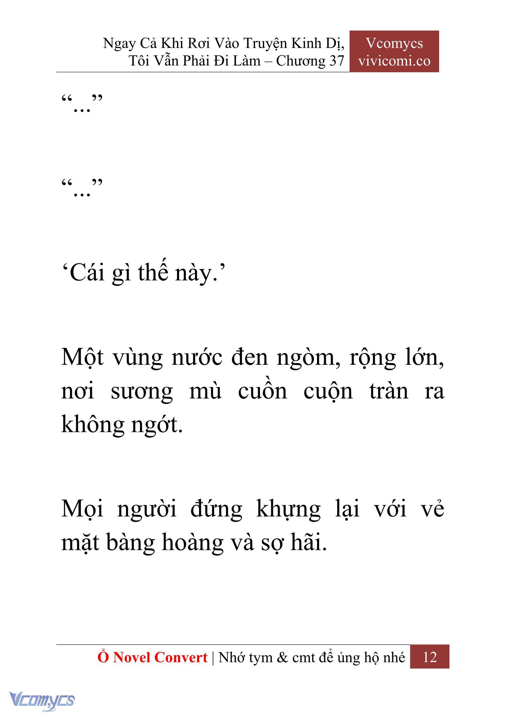 [Novel] Ngay Cả Khi Rơi Vào Truyện Kinh Dị, Tôi Vẫn Phải Đi Làm Chapter 37 - Trang 15