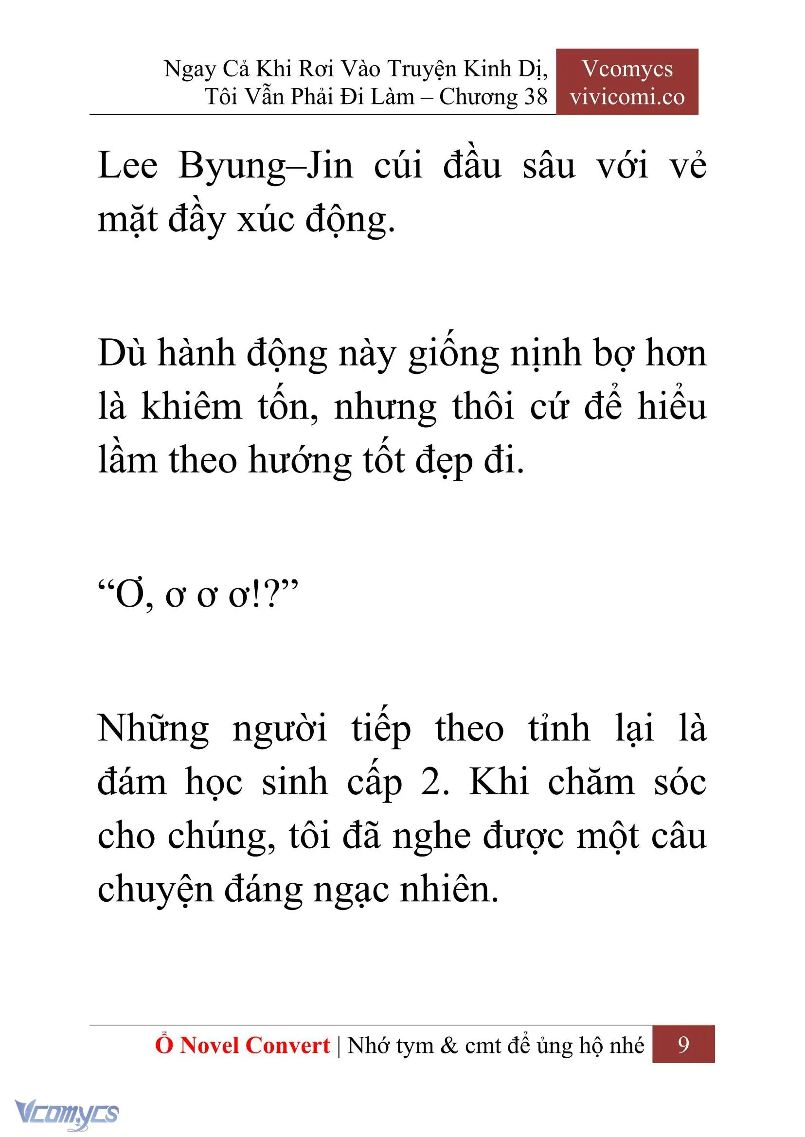 [Novel] Ngay Cả Khi Rơi Vào Truyện Kinh Dị, Tôi Vẫn Phải Đi Làm Chapter 38 - Trang 12