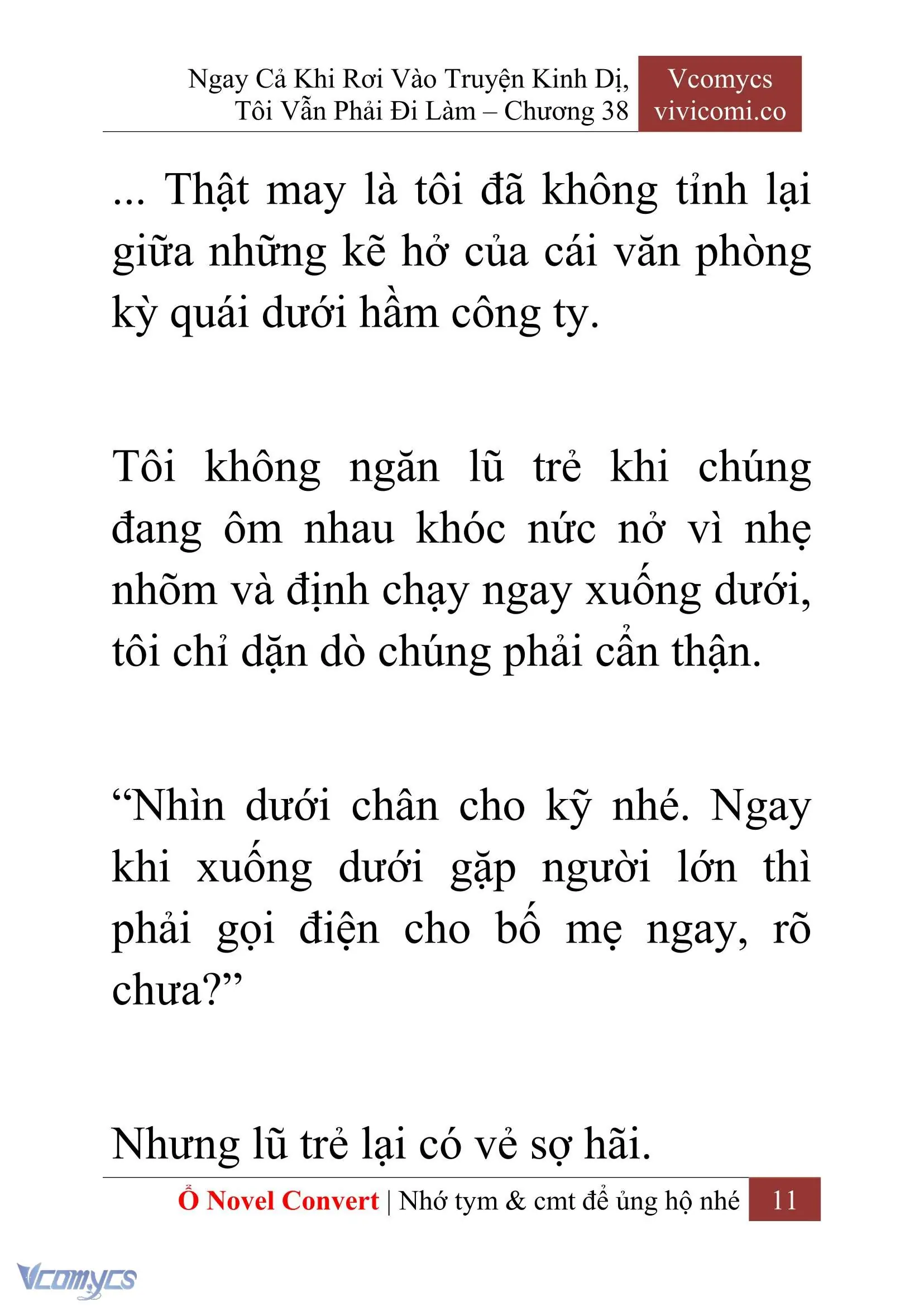 [Novel] Ngay Cả Khi Rơi Vào Truyện Kinh Dị, Tôi Vẫn Phải Đi Làm Chapter 38 - Trang 14