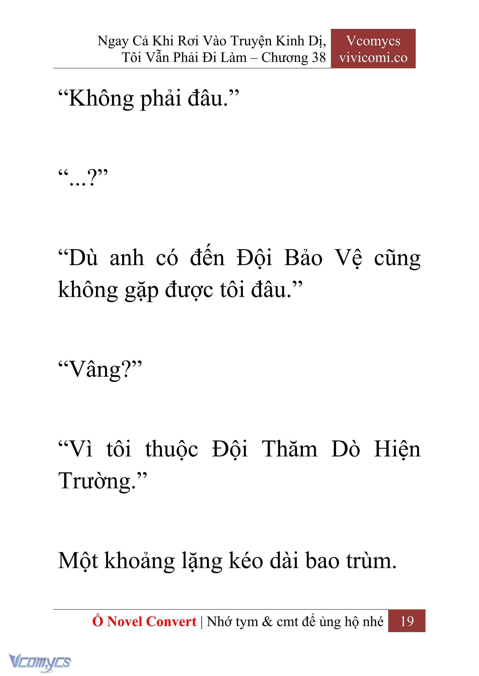 [Novel] Ngay Cả Khi Rơi Vào Truyện Kinh Dị, Tôi Vẫn Phải Đi Làm Chapter 38 - Trang 22