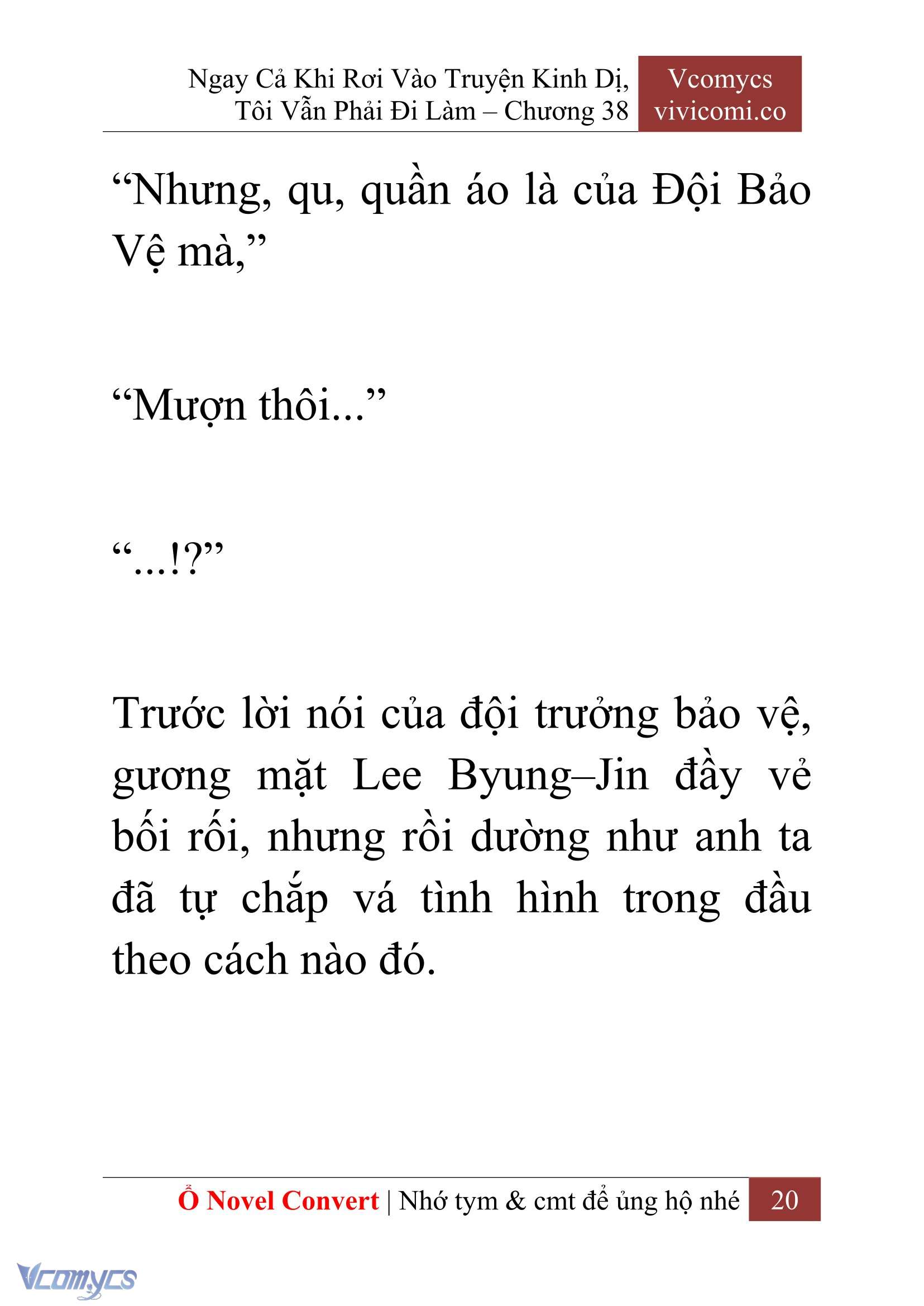 [Novel] Ngay Cả Khi Rơi Vào Truyện Kinh Dị, Tôi Vẫn Phải Đi Làm Chapter 38 - Trang 23