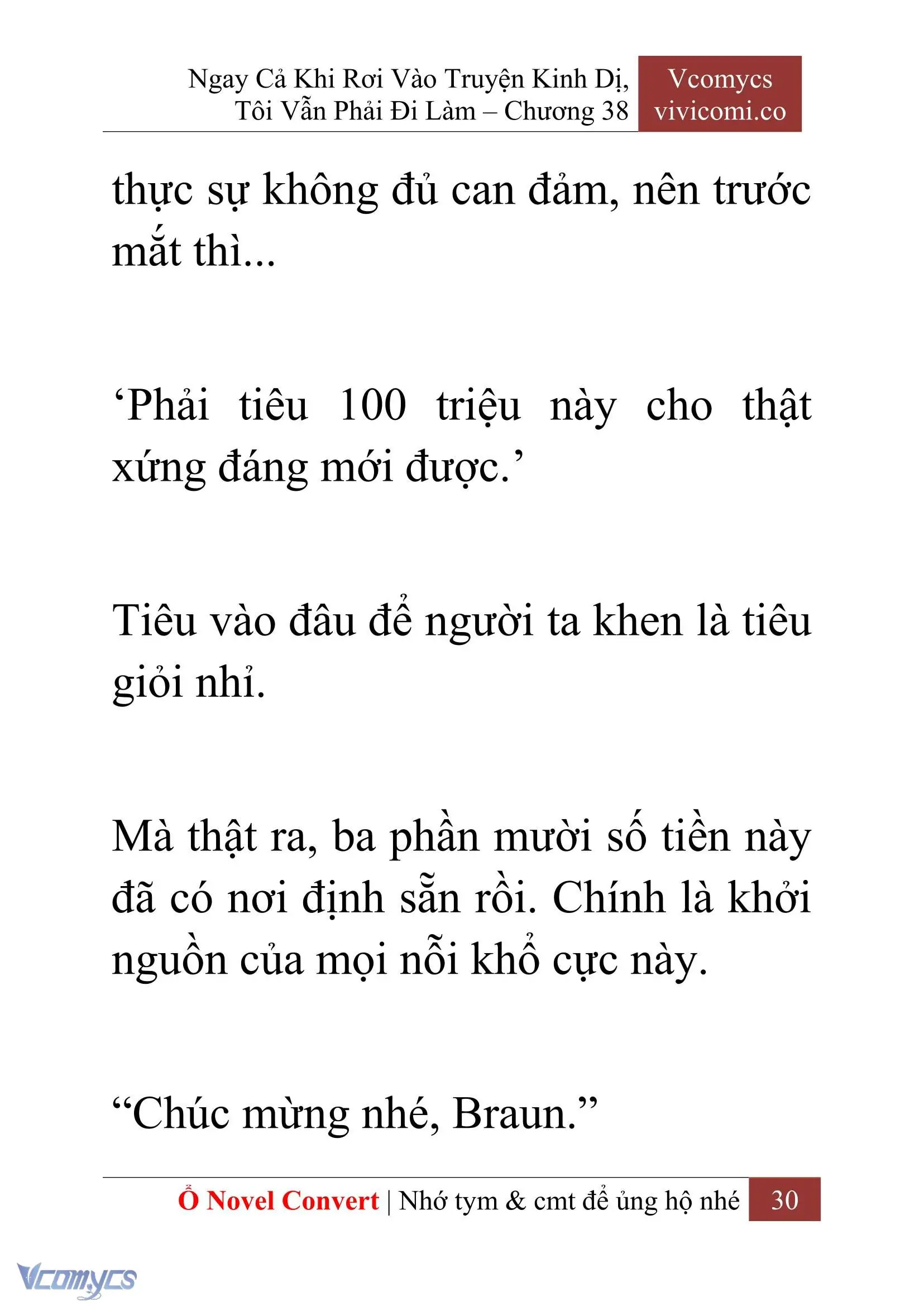 [Novel] Ngay Cả Khi Rơi Vào Truyện Kinh Dị, Tôi Vẫn Phải Đi Làm Chapter 38 - Trang 33