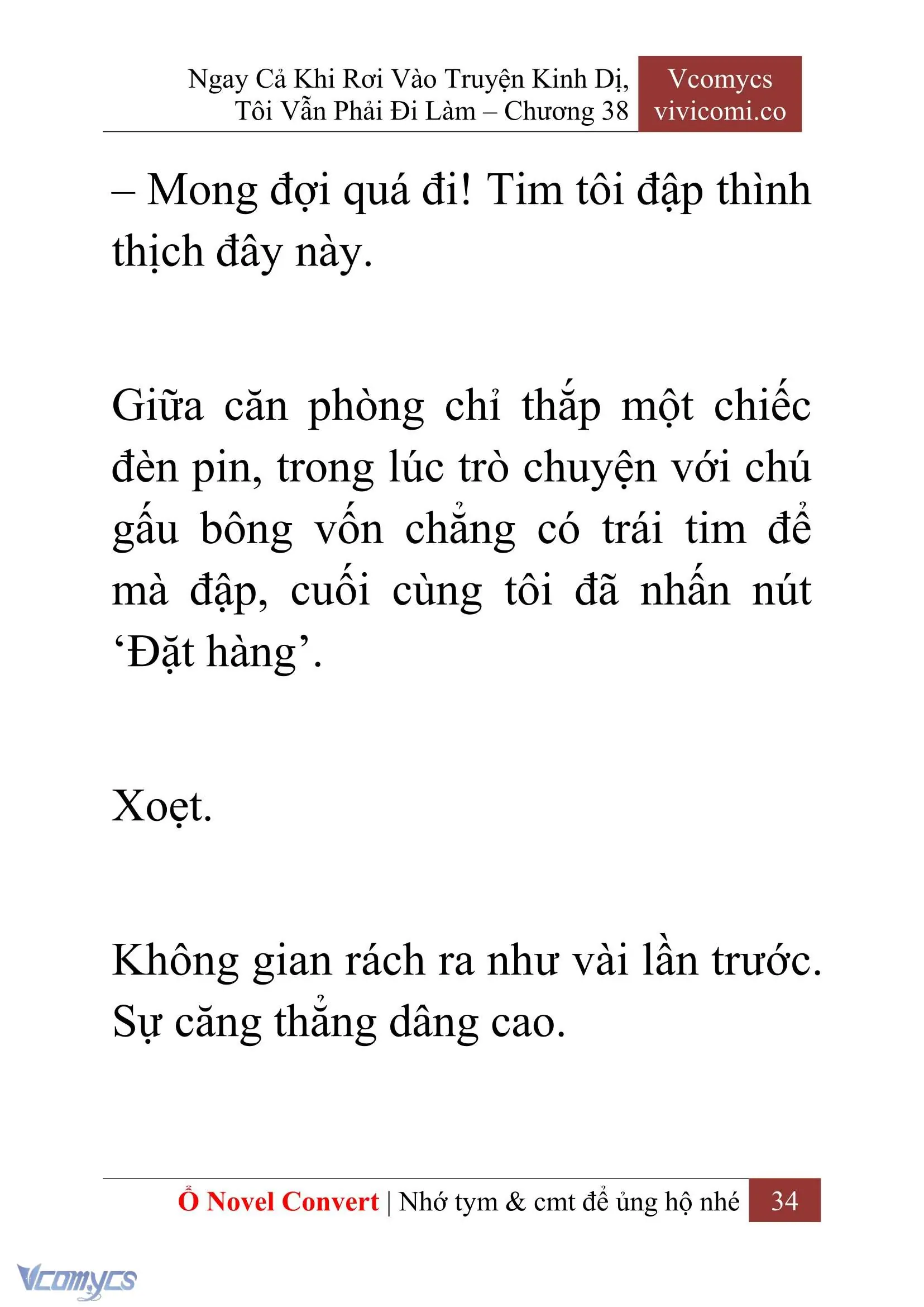 [Novel] Ngay Cả Khi Rơi Vào Truyện Kinh Dị, Tôi Vẫn Phải Đi Làm Chapter 38 - Trang 37