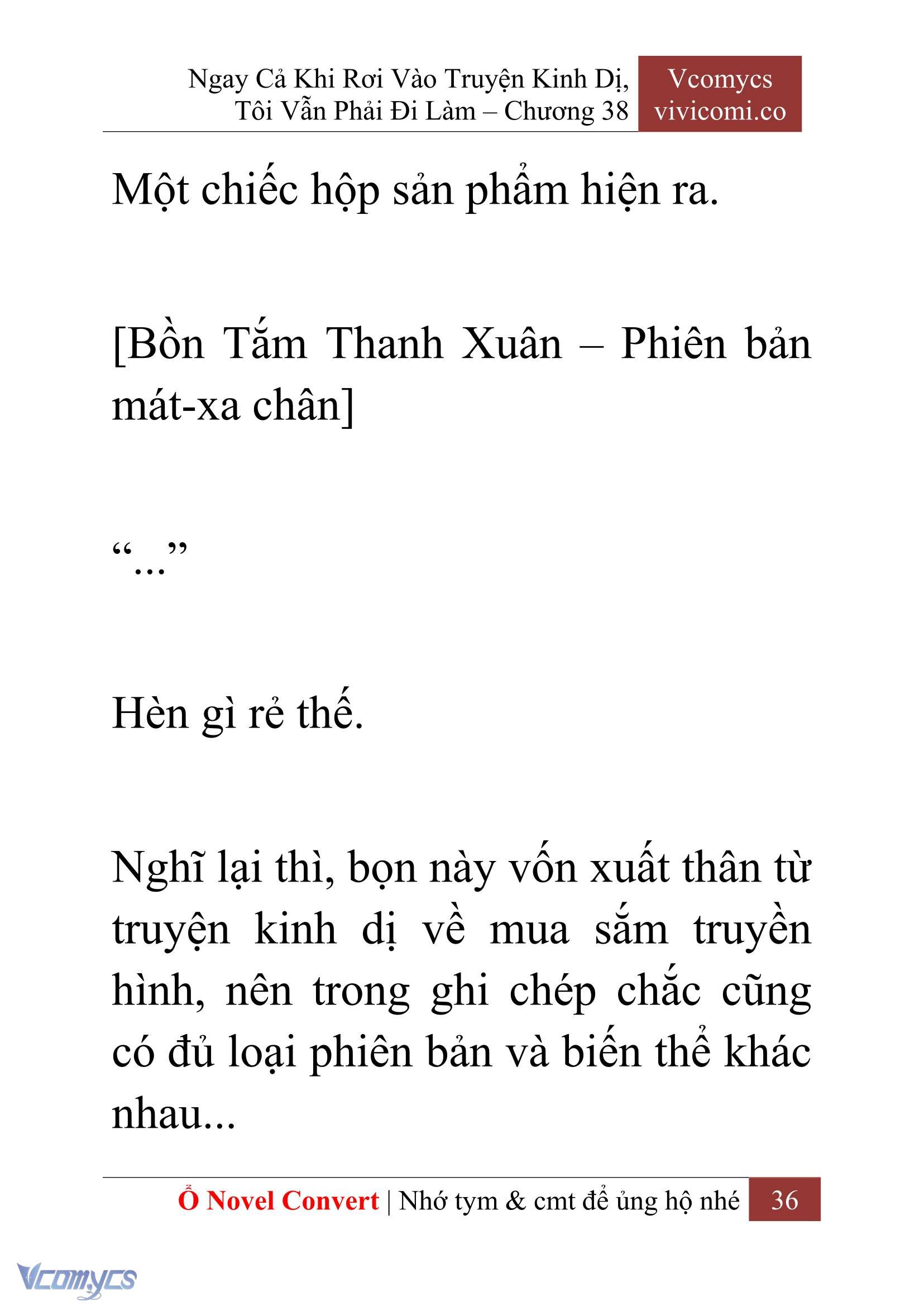 [Novel] Ngay Cả Khi Rơi Vào Truyện Kinh Dị, Tôi Vẫn Phải Đi Làm Chapter 38 - Trang 39