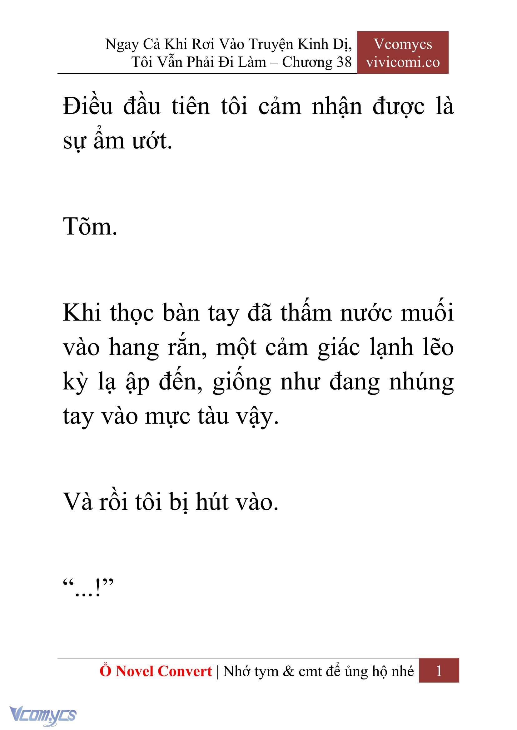 [Novel] Ngay Cả Khi Rơi Vào Truyện Kinh Dị, Tôi Vẫn Phải Đi Làm Chapter 38 - Trang 4