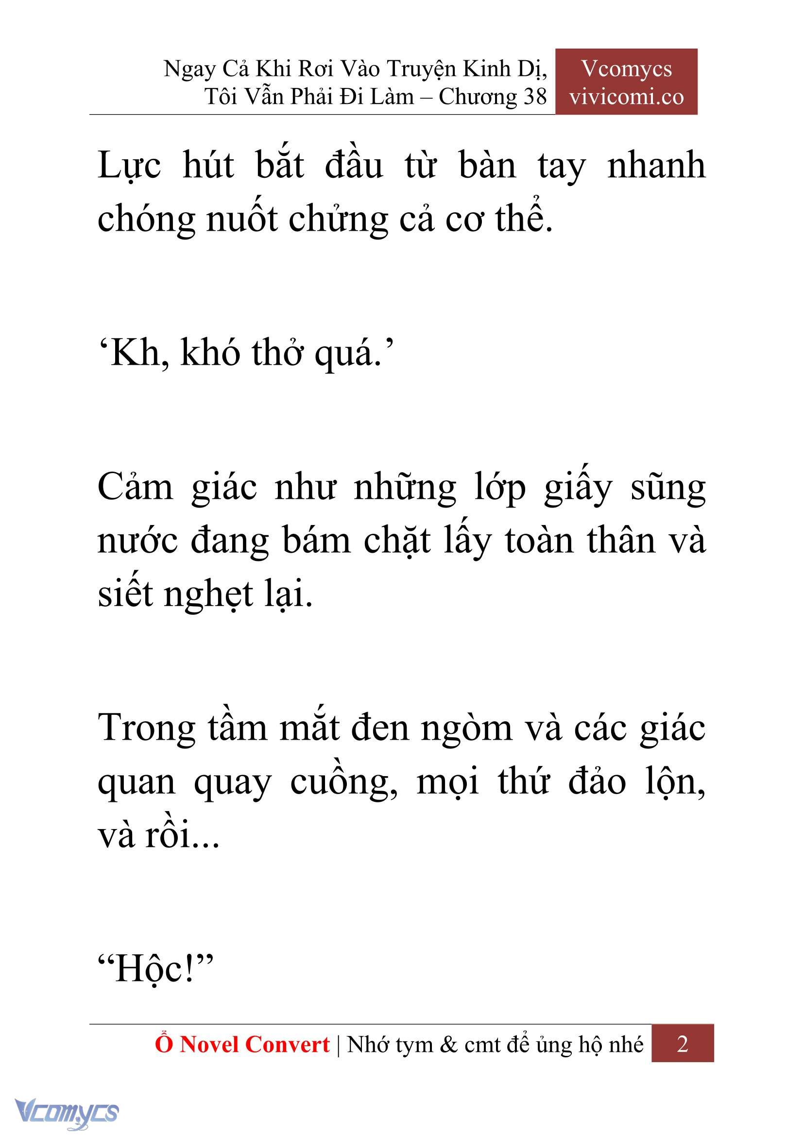 [Novel] Ngay Cả Khi Rơi Vào Truyện Kinh Dị, Tôi Vẫn Phải Đi Làm Chapter 38 - Trang 5
