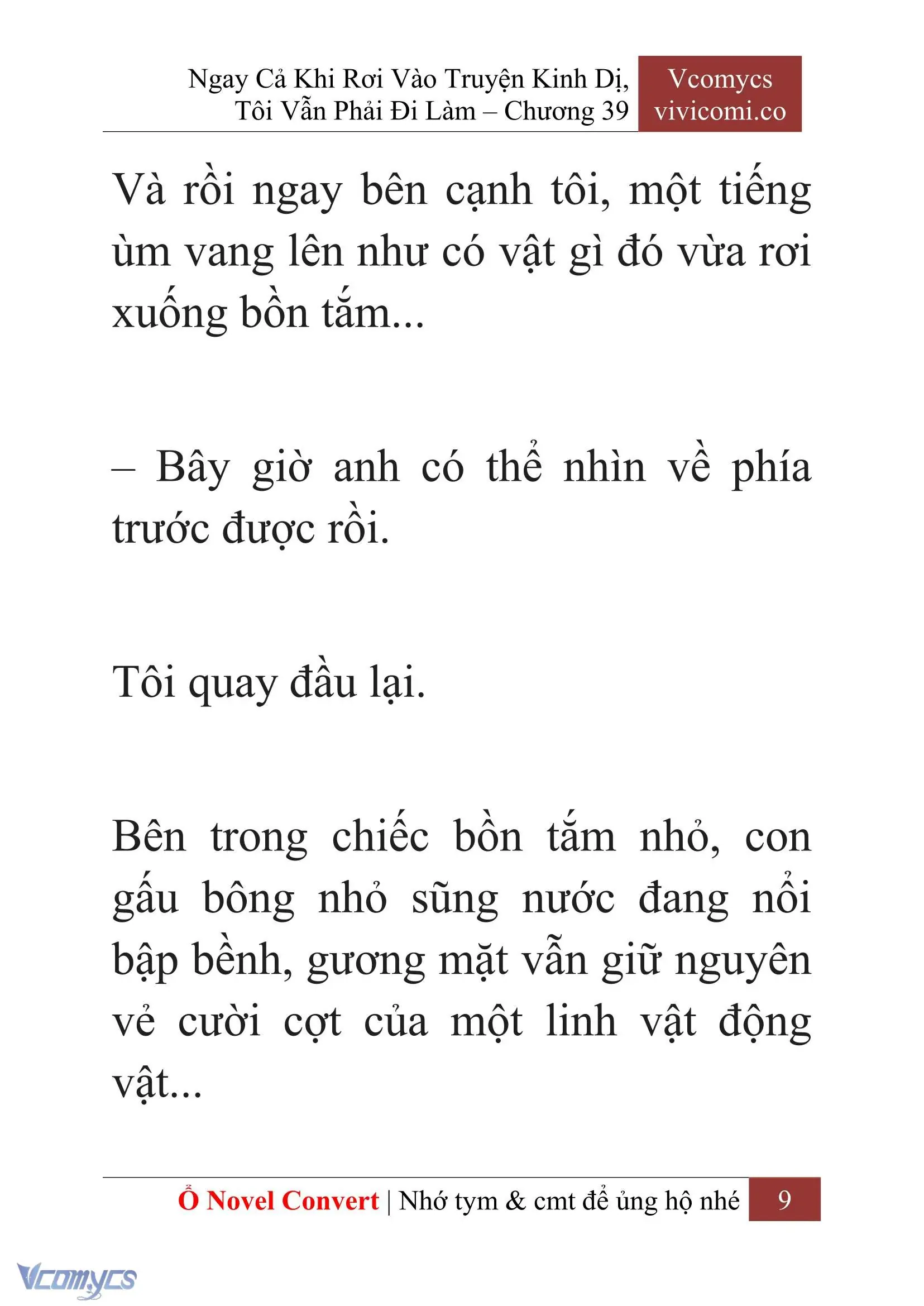 [Novel] Ngay Cả Khi Rơi Vào Truyện Kinh Dị, Tôi Vẫn Phải Đi Làm Chapter 39 - Trang 12