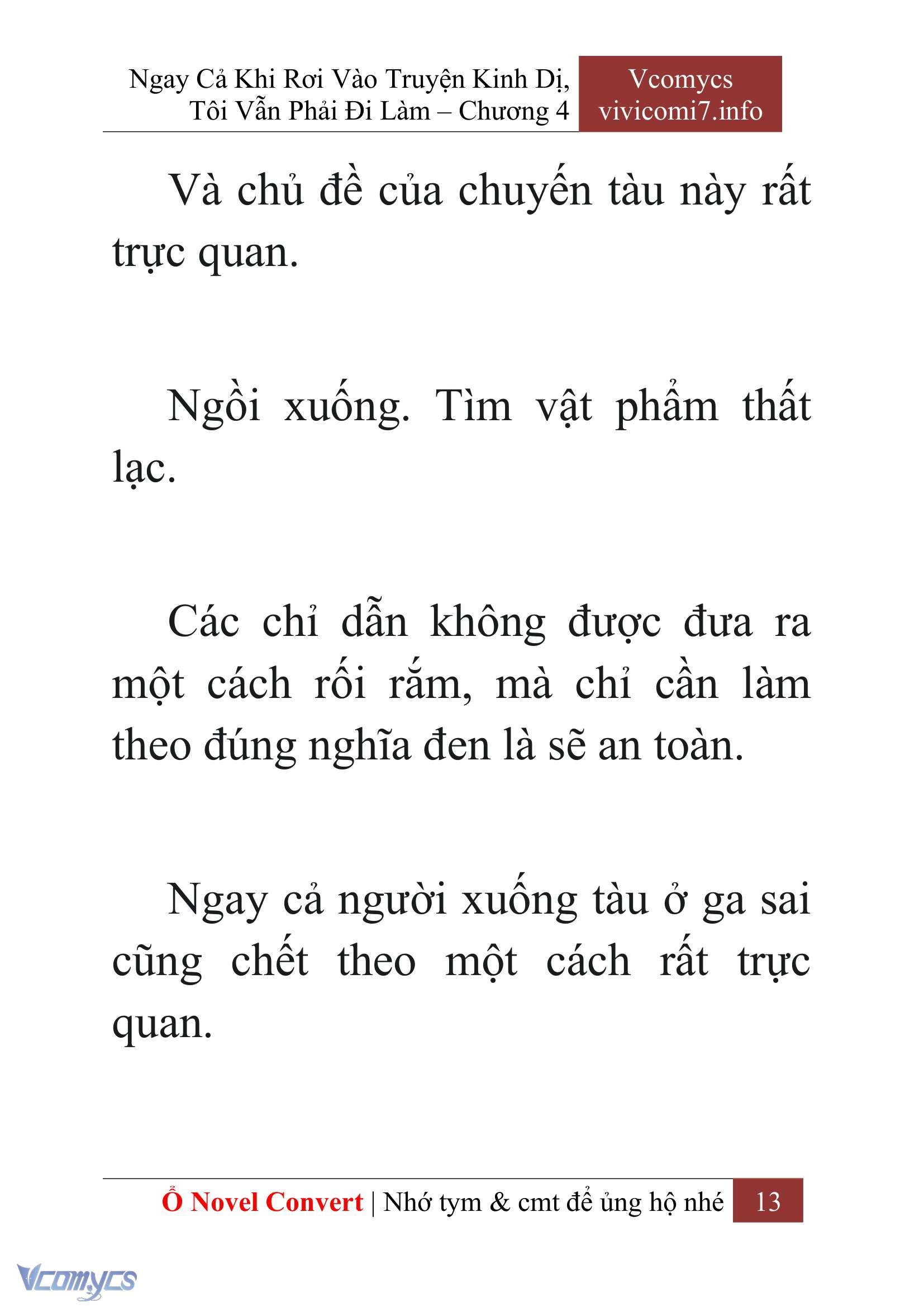 [Novel] Ngay Cả Khi Rơi Vào Truyện Kinh Dị, Tôi Vẫn Phải Đi Làm Chapter 4 - Trang 16