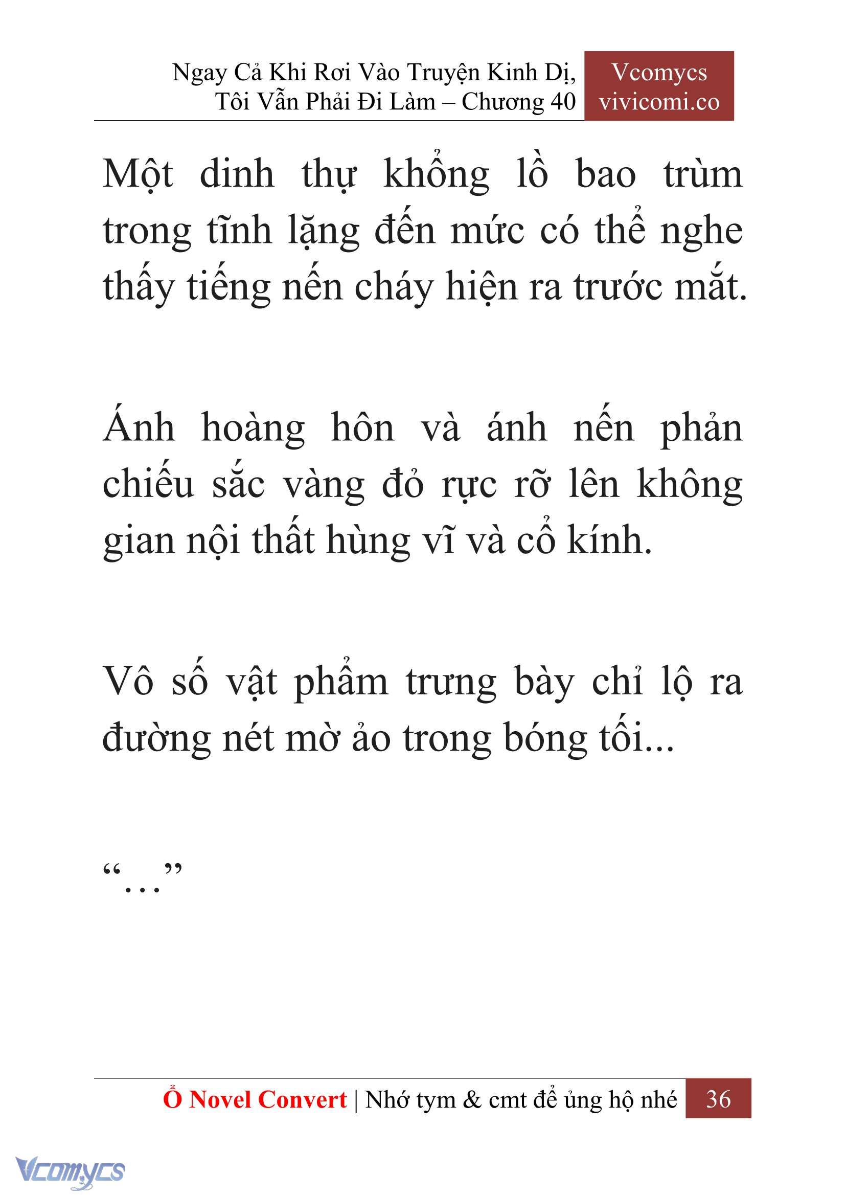 [Novel] Ngay Cả Khi Rơi Vào Truyện Kinh Dị, Tôi Vẫn Phải Đi Làm Chapter 40 - Trang 39