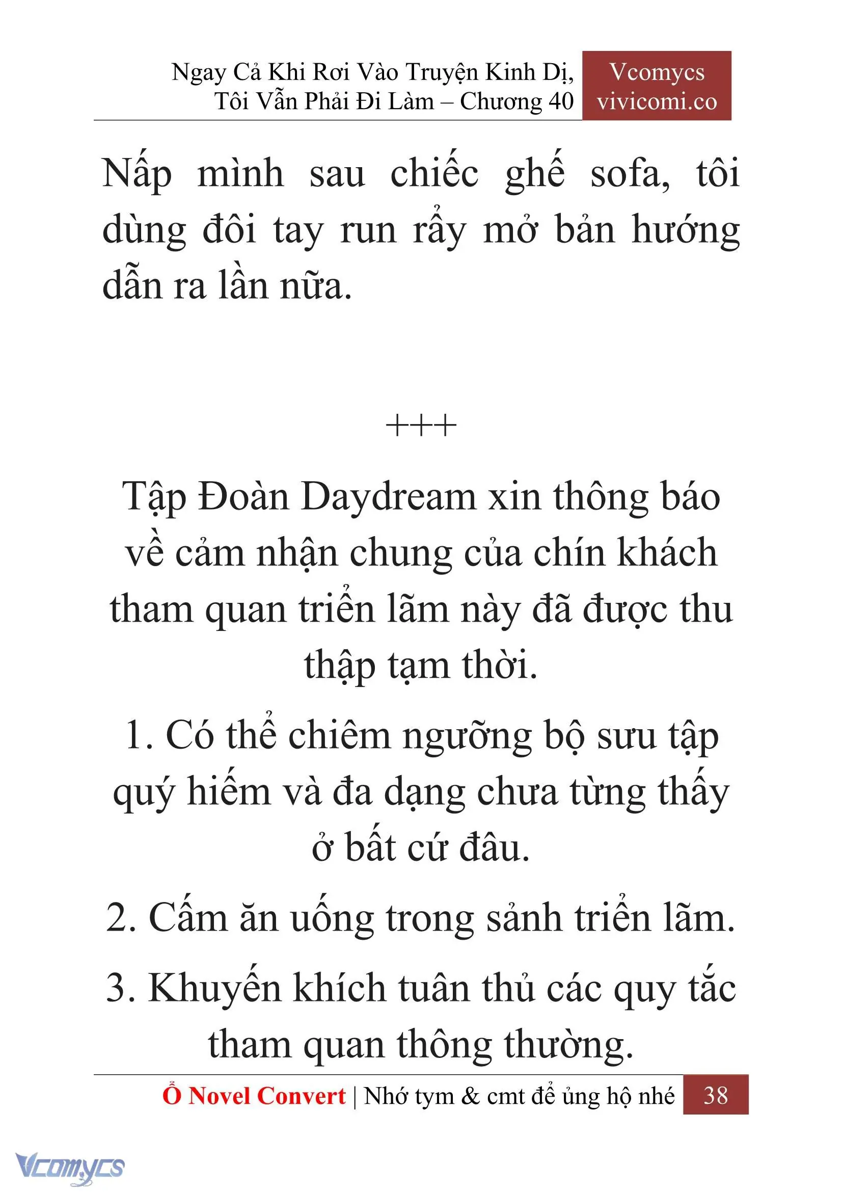 [Novel] Ngay Cả Khi Rơi Vào Truyện Kinh Dị, Tôi Vẫn Phải Đi Làm Chapter 40 - Trang 41