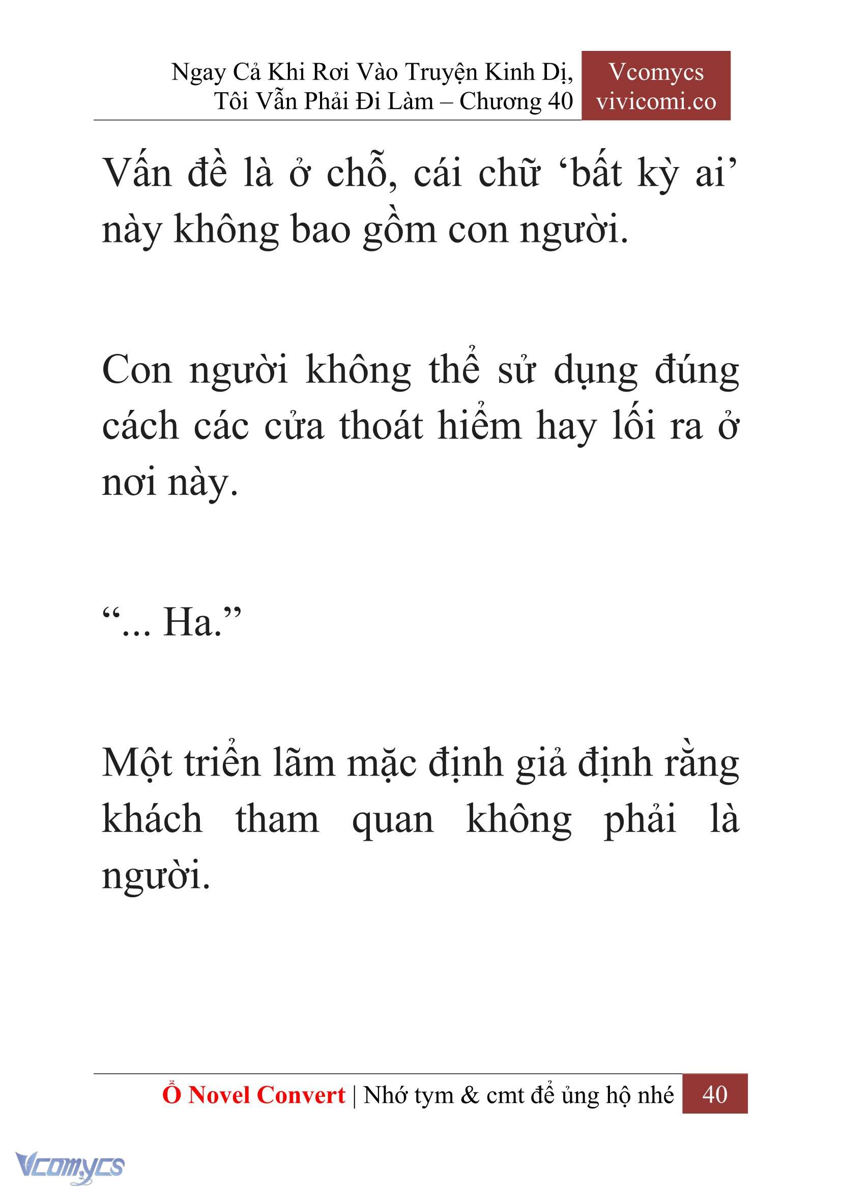 [Novel] Ngay Cả Khi Rơi Vào Truyện Kinh Dị, Tôi Vẫn Phải Đi Làm Chapter 40 - Trang 43