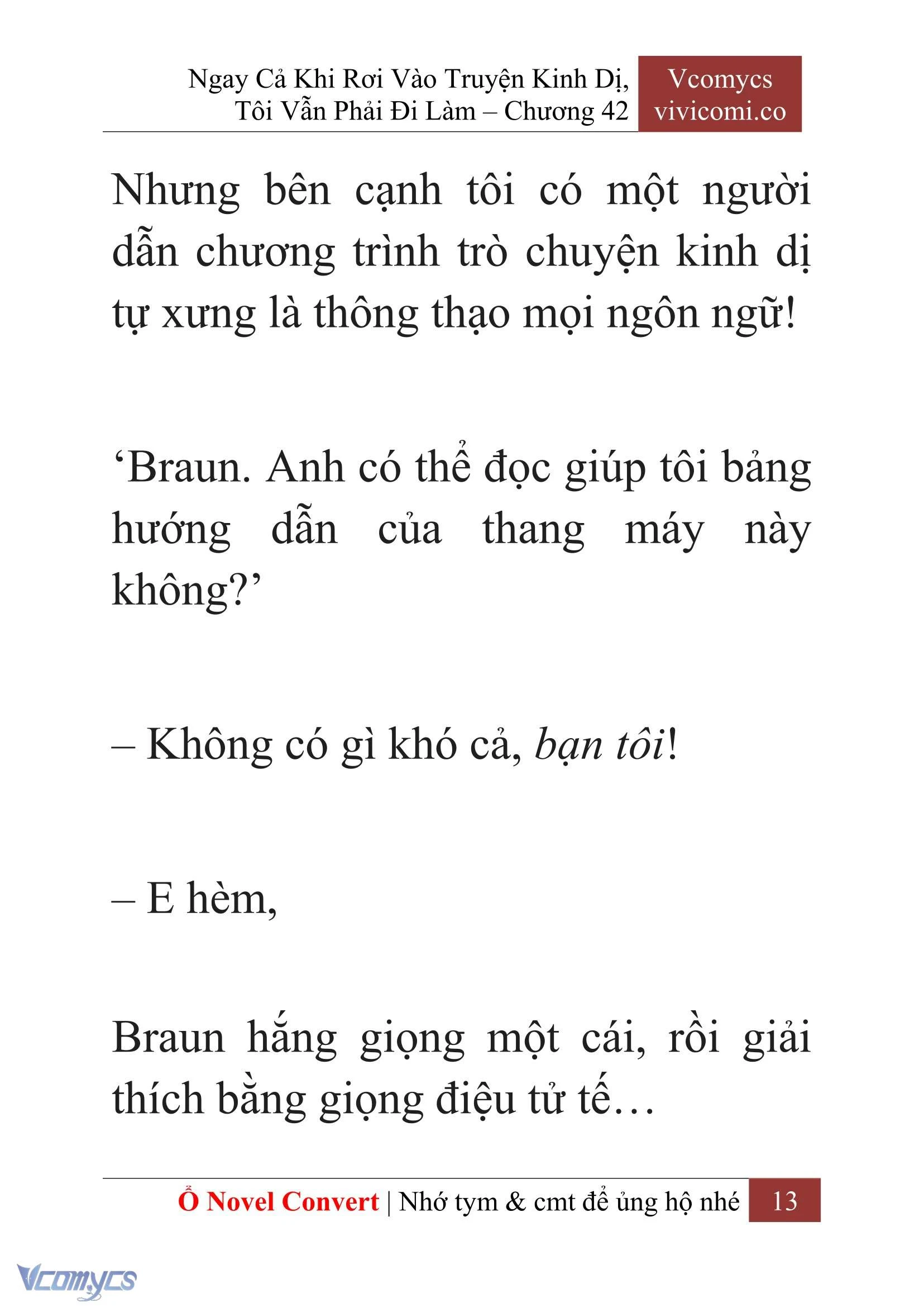 [Novel] Ngay Cả Khi Rơi Vào Truyện Kinh Dị, Tôi Vẫn Phải Đi Làm Chapter 42 - Trang 16