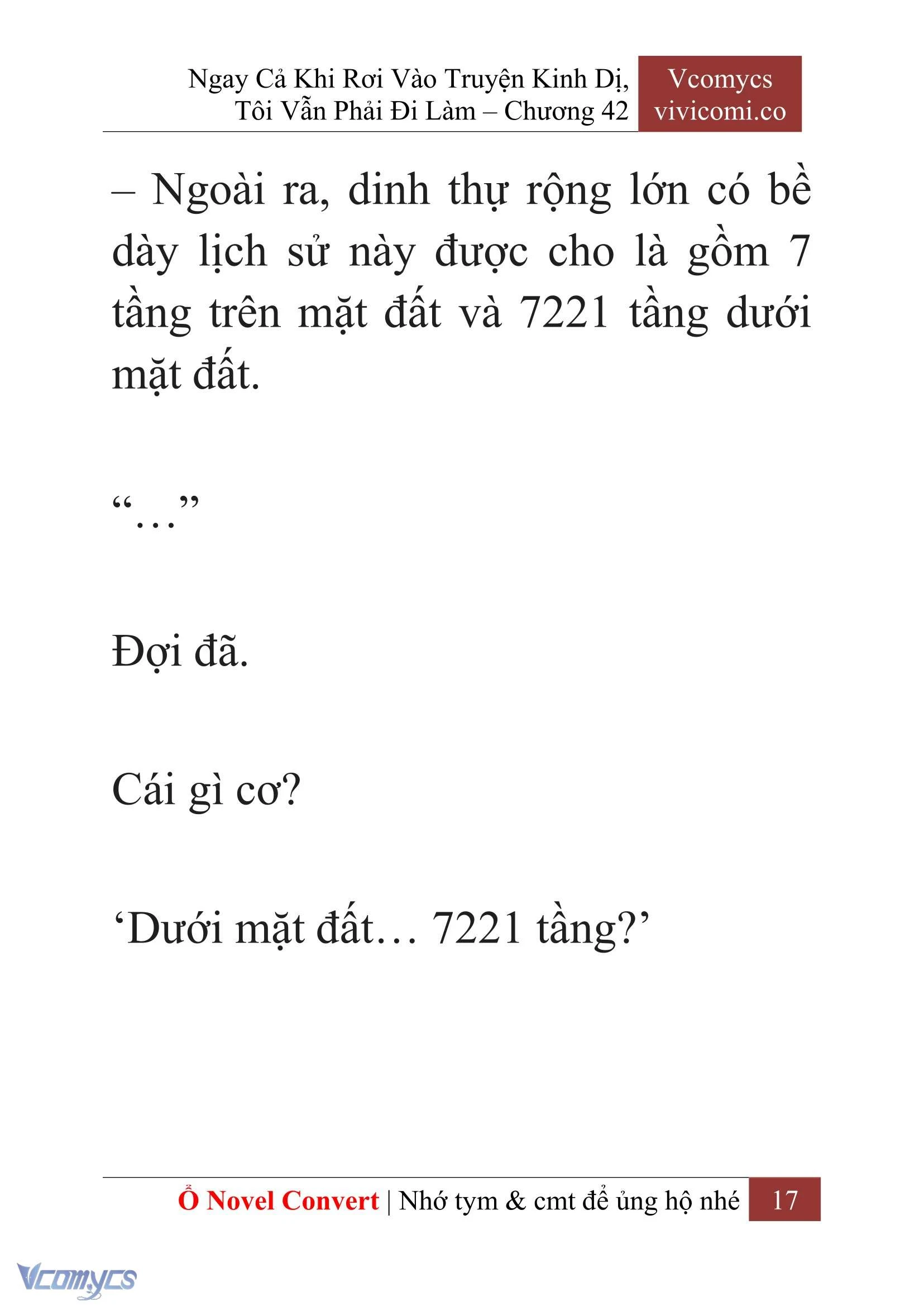 [Novel] Ngay Cả Khi Rơi Vào Truyện Kinh Dị, Tôi Vẫn Phải Đi Làm Chapter 42 - Trang 20