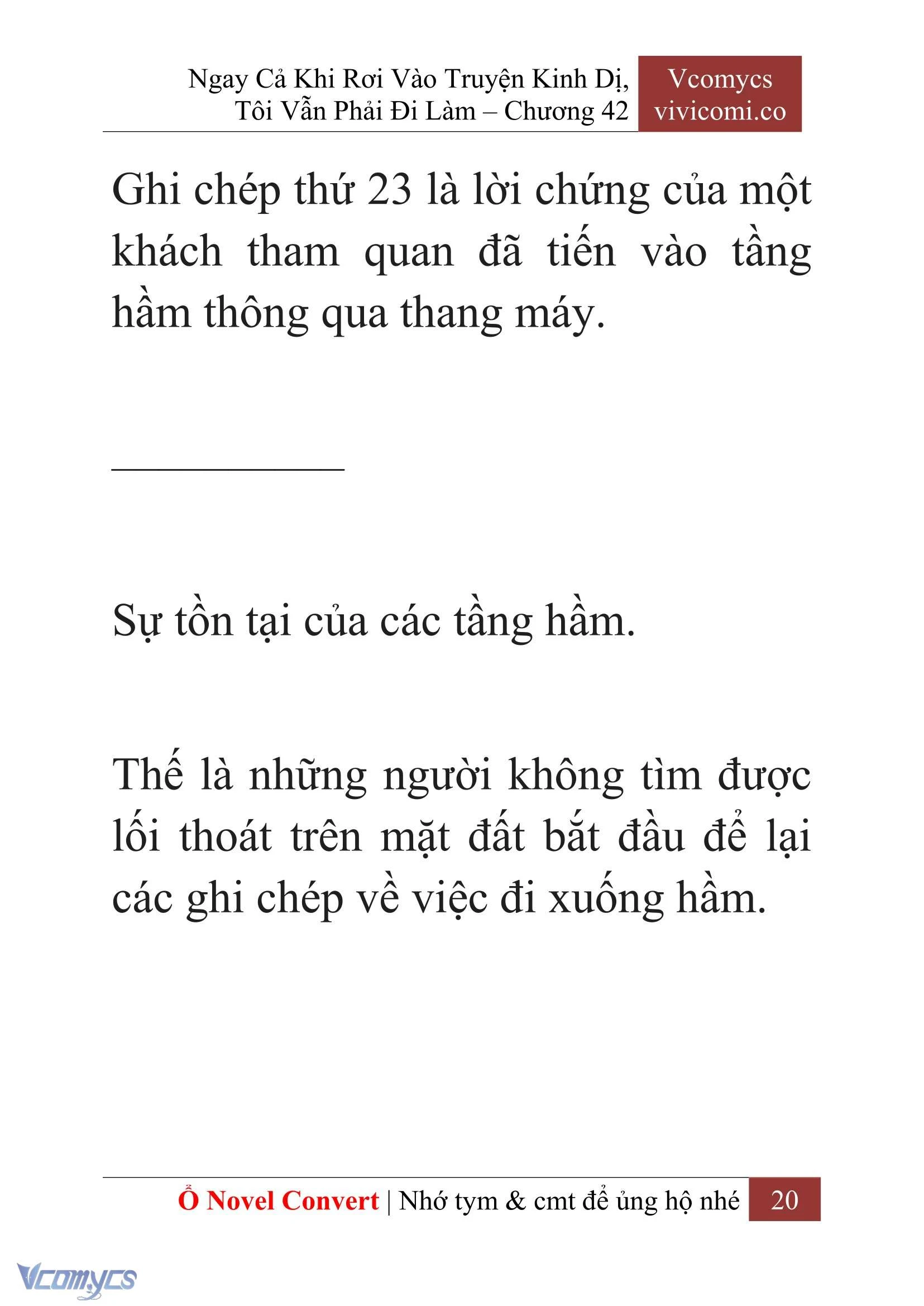 [Novel] Ngay Cả Khi Rơi Vào Truyện Kinh Dị, Tôi Vẫn Phải Đi Làm Chapter 42 - Trang 23