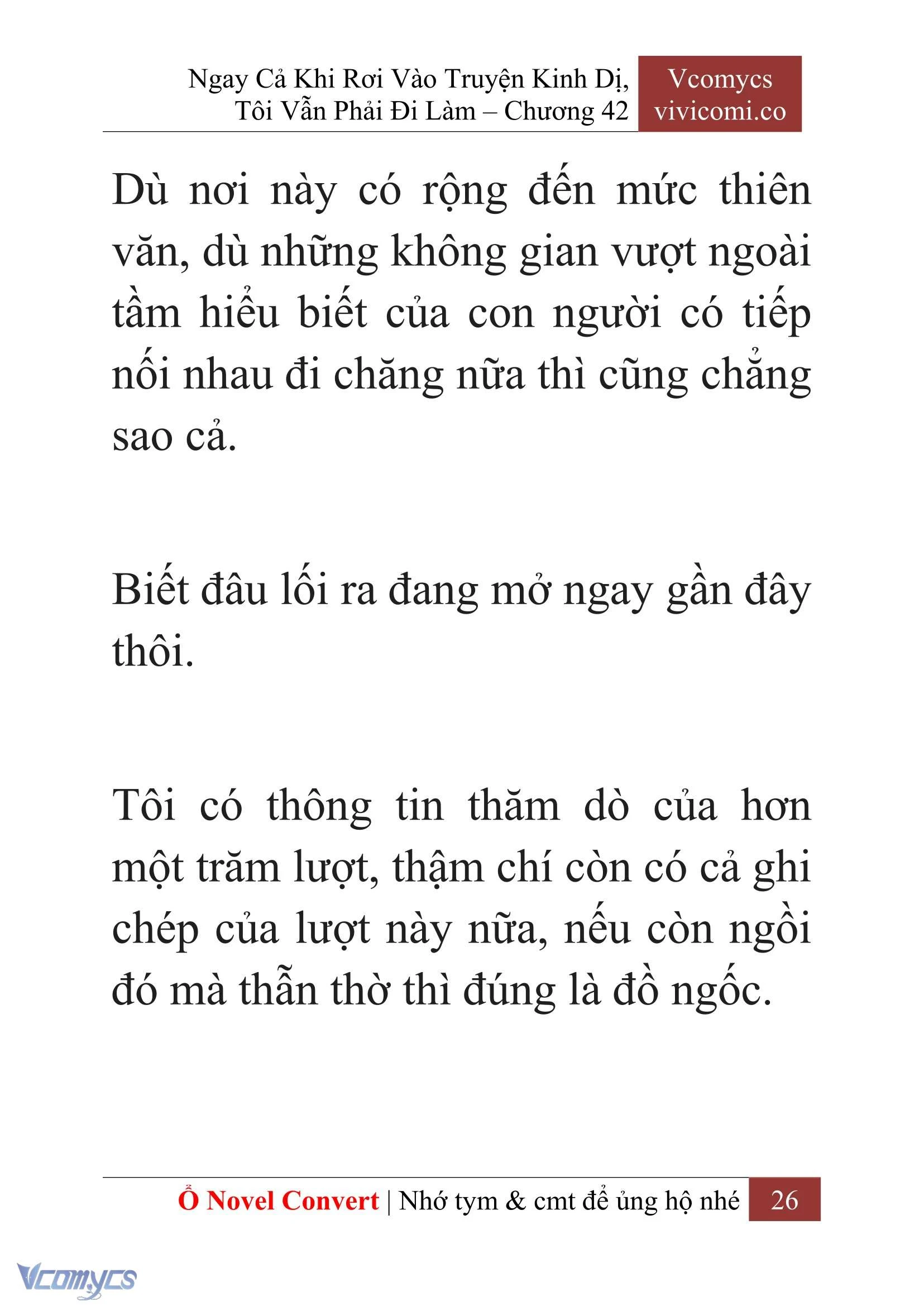 [Novel] Ngay Cả Khi Rơi Vào Truyện Kinh Dị, Tôi Vẫn Phải Đi Làm Chapter 42 - Trang 29