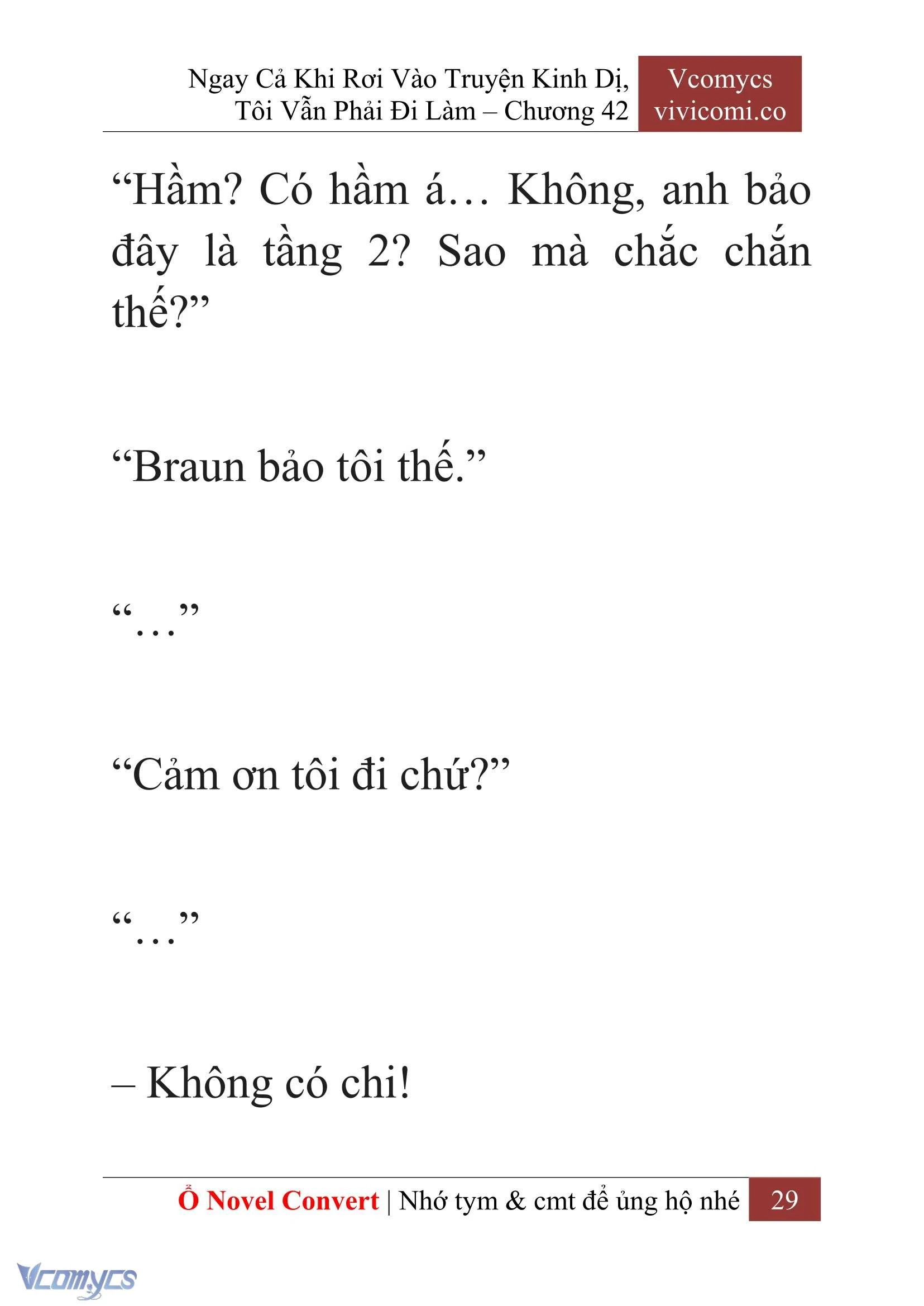 [Novel] Ngay Cả Khi Rơi Vào Truyện Kinh Dị, Tôi Vẫn Phải Đi Làm Chapter 42 - Trang 32