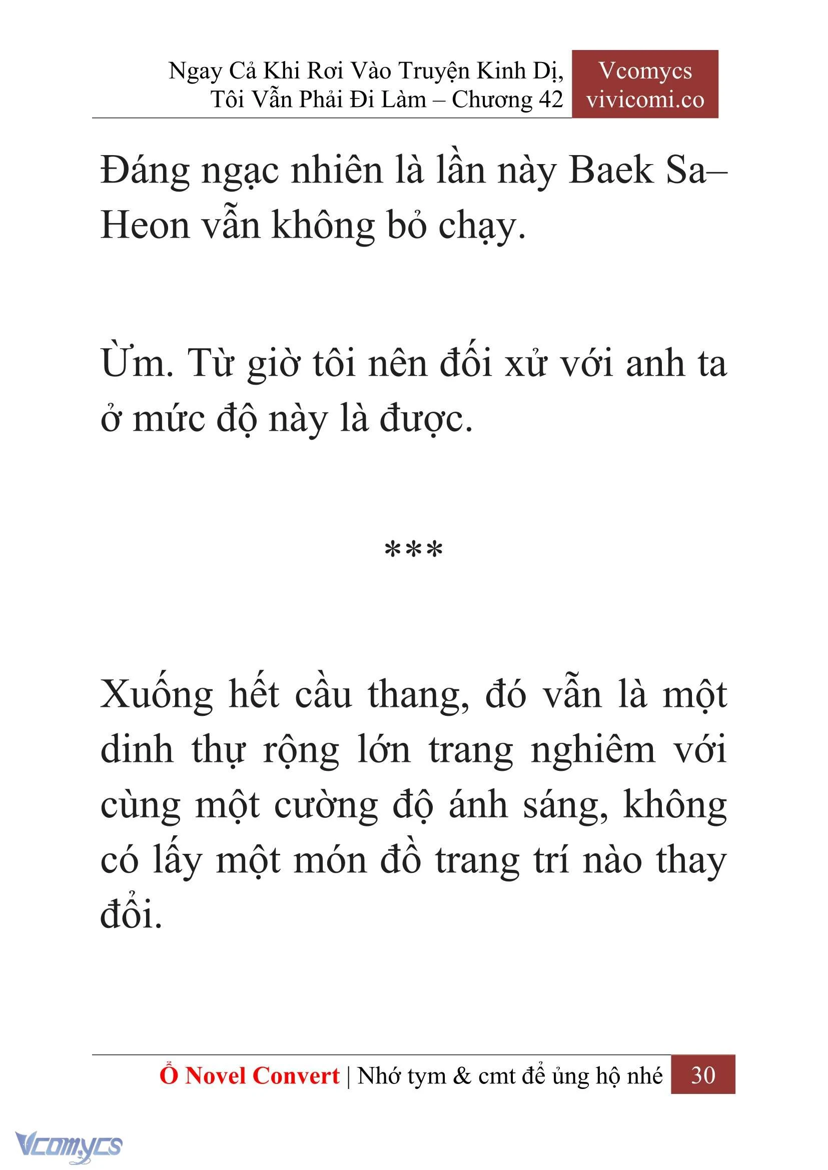 [Novel] Ngay Cả Khi Rơi Vào Truyện Kinh Dị, Tôi Vẫn Phải Đi Làm Chapter 42 - Trang 33