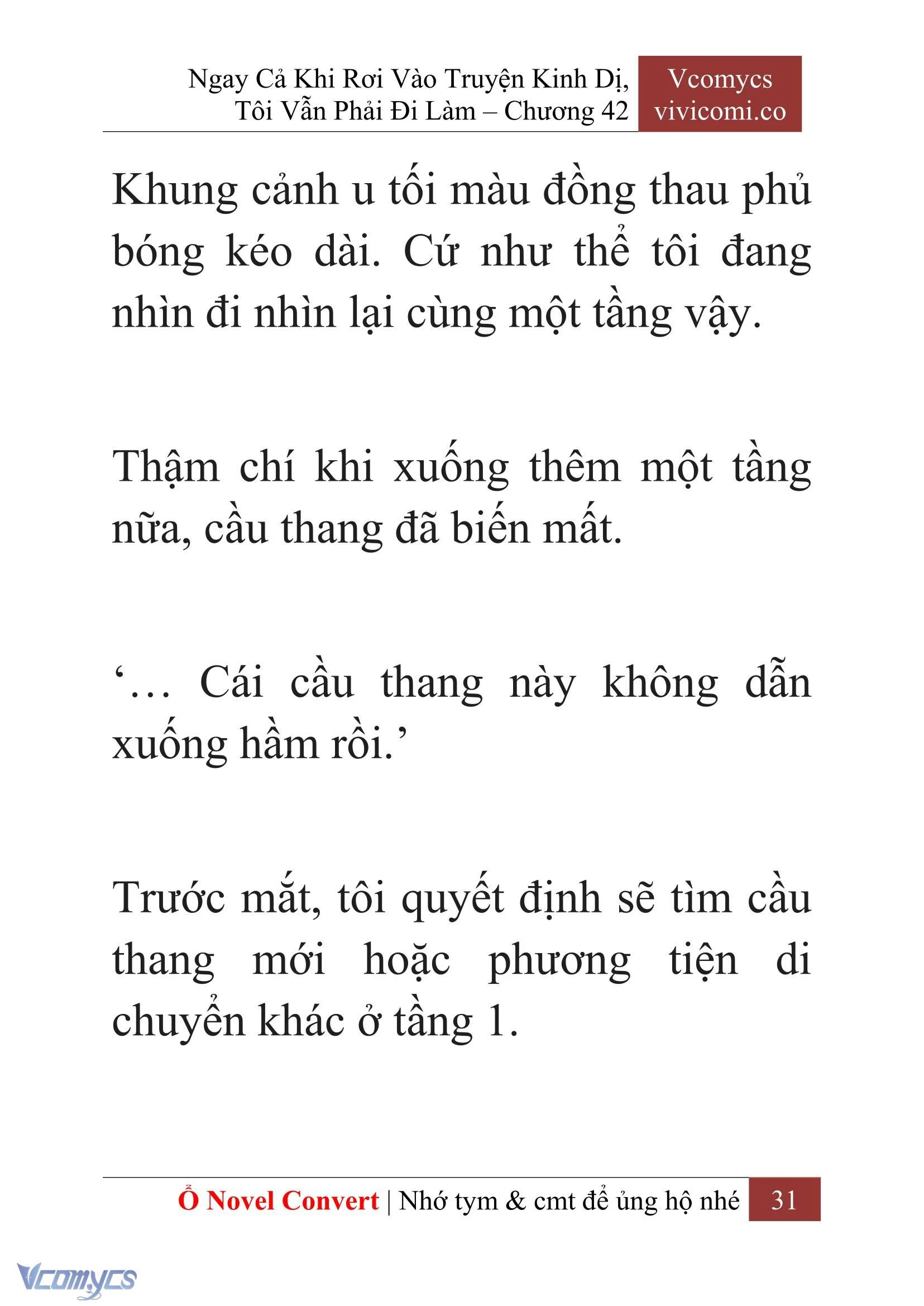 [Novel] Ngay Cả Khi Rơi Vào Truyện Kinh Dị, Tôi Vẫn Phải Đi Làm Chapter 42 - Trang 34