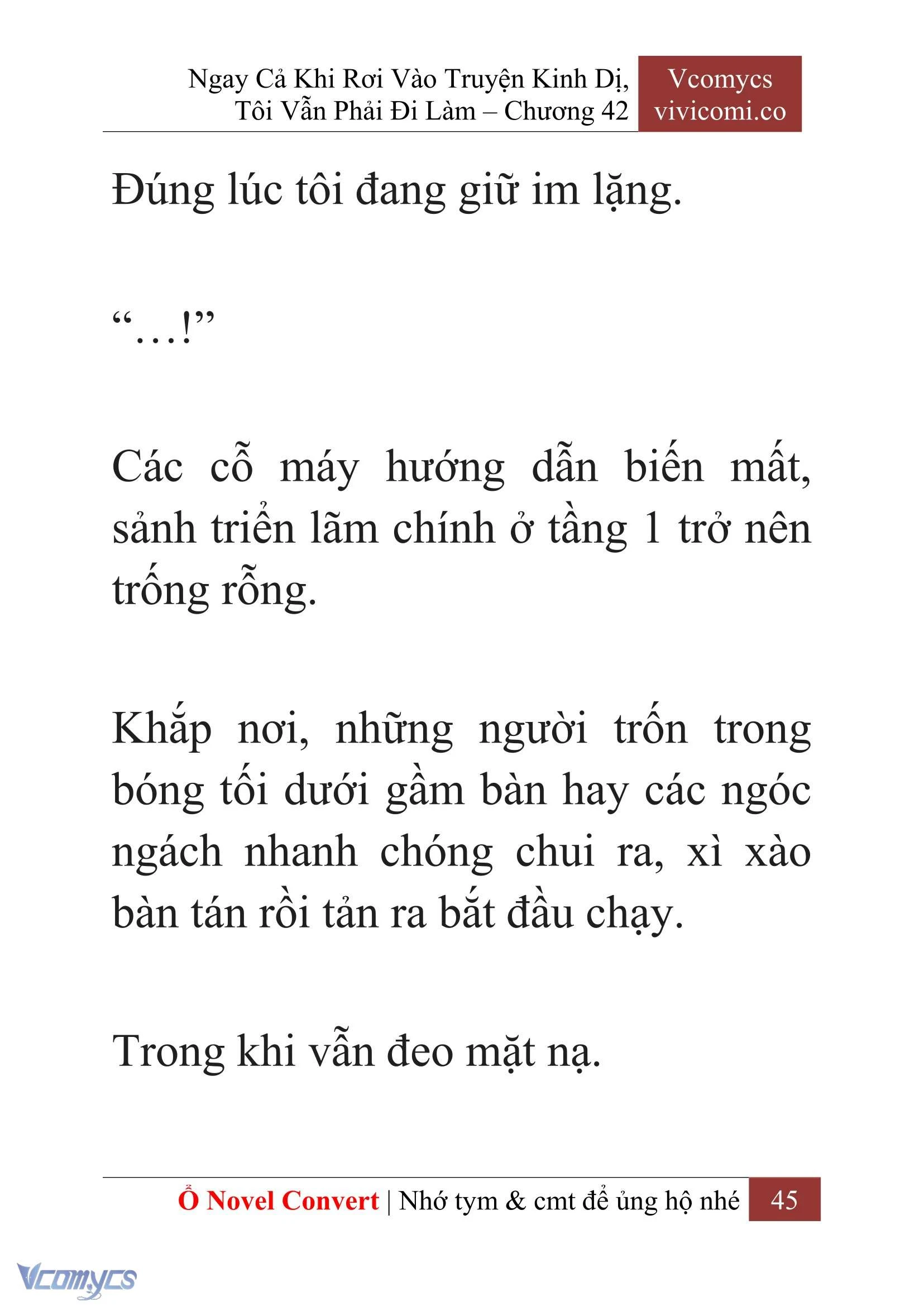 [Novel] Ngay Cả Khi Rơi Vào Truyện Kinh Dị, Tôi Vẫn Phải Đi Làm Chapter 42 - Trang 48