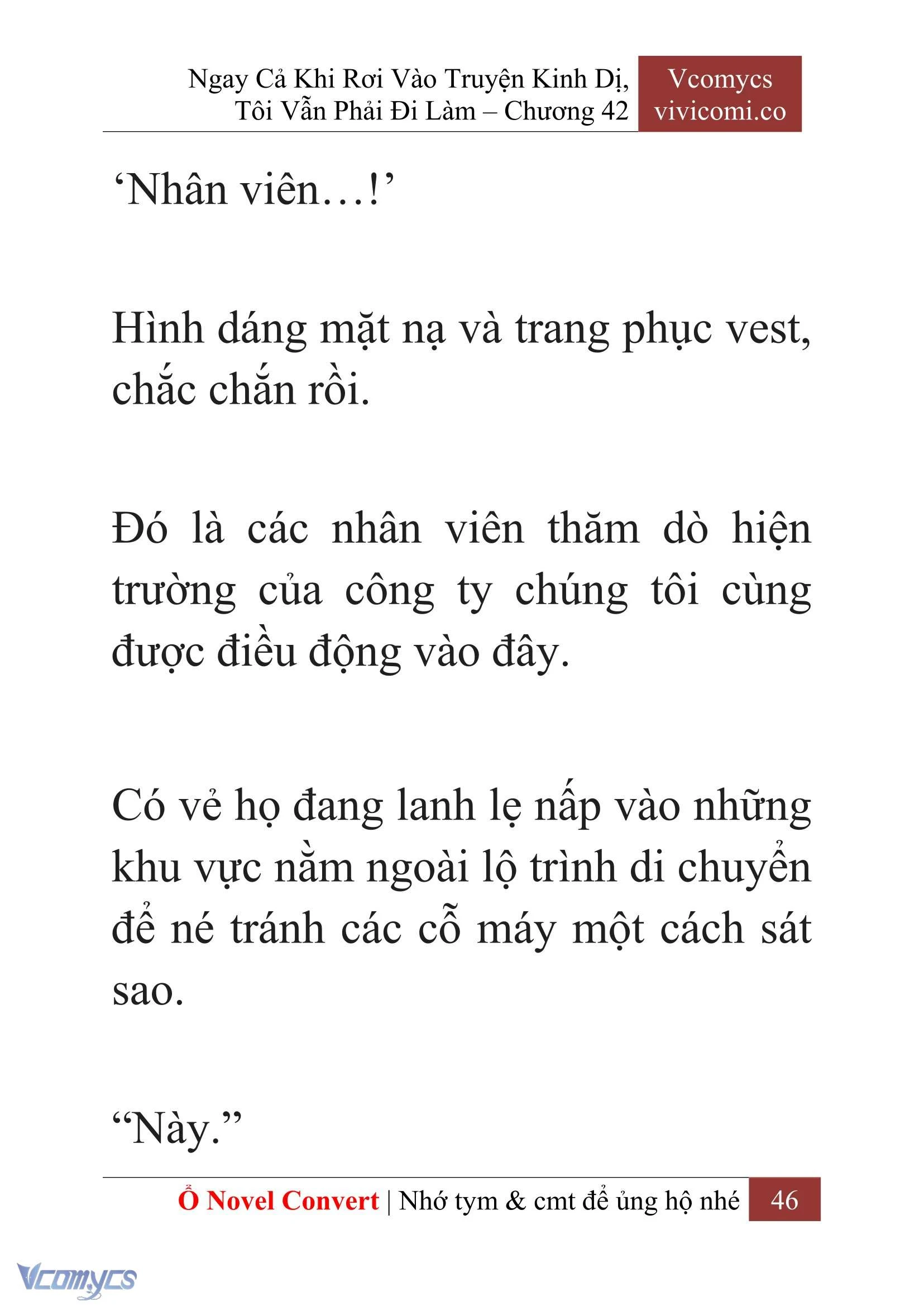 [Novel] Ngay Cả Khi Rơi Vào Truyện Kinh Dị, Tôi Vẫn Phải Đi Làm Chapter 42 - Trang 49