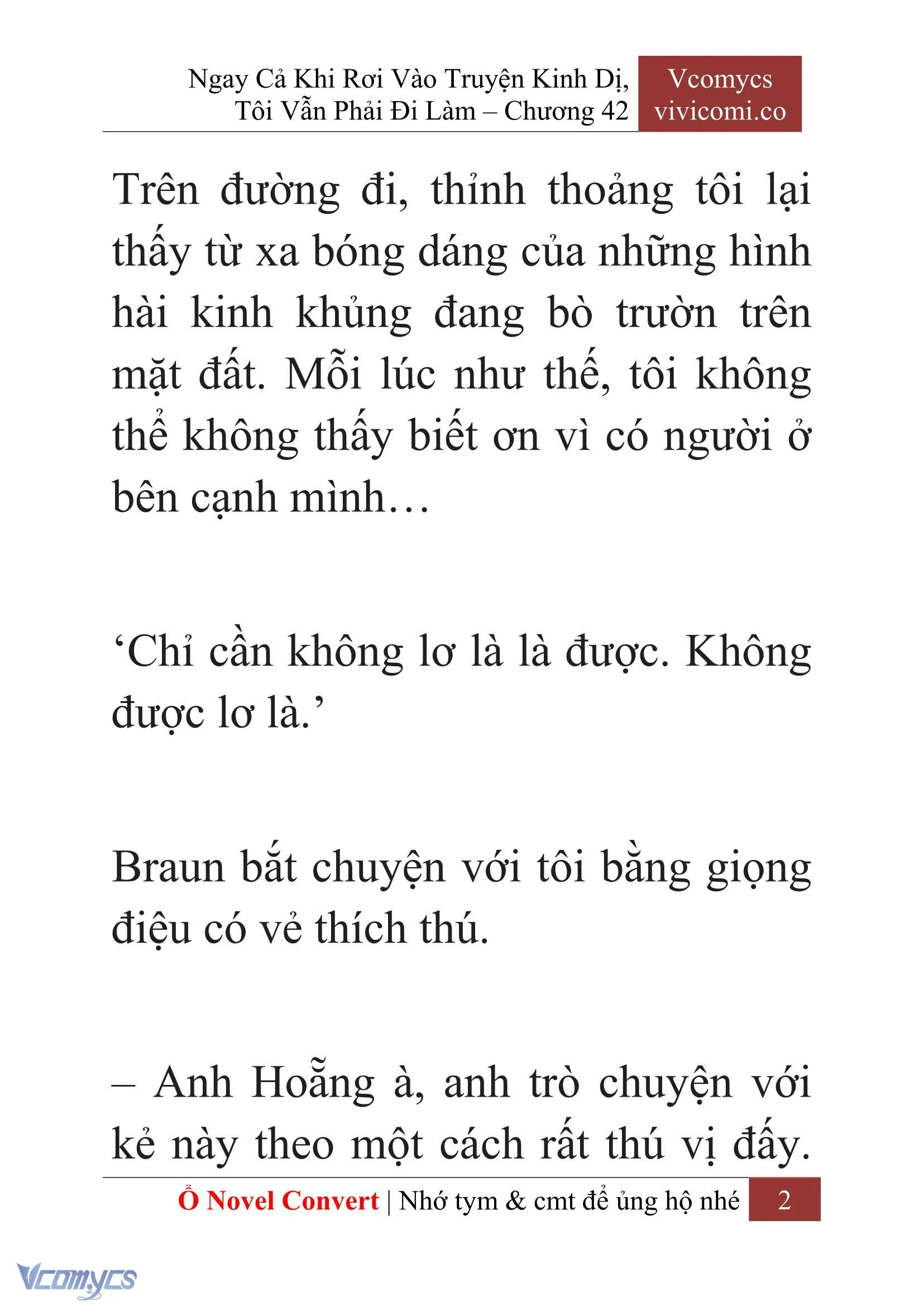 [Novel] Ngay Cả Khi Rơi Vào Truyện Kinh Dị, Tôi Vẫn Phải Đi Làm Chapter 42 - Trang 5