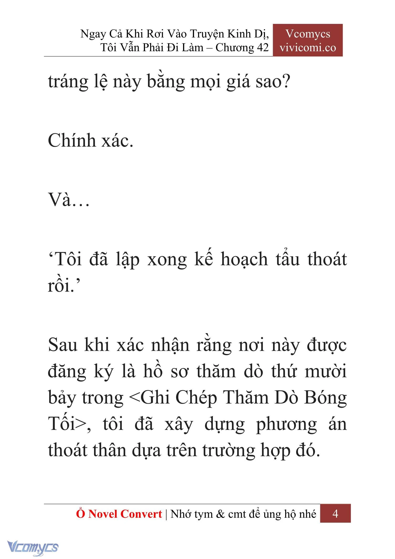 [Novel] Ngay Cả Khi Rơi Vào Truyện Kinh Dị, Tôi Vẫn Phải Đi Làm Chapter 42 - Trang 7
