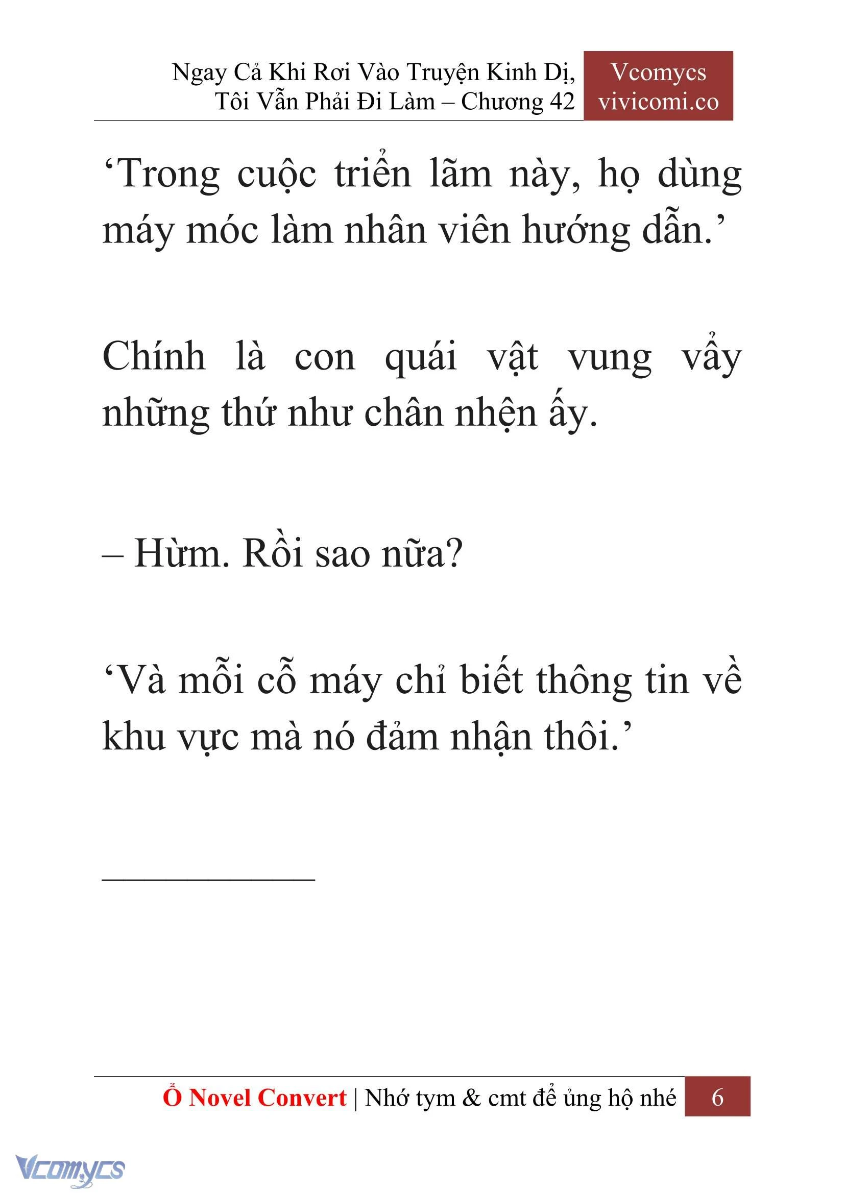 [Novel] Ngay Cả Khi Rơi Vào Truyện Kinh Dị, Tôi Vẫn Phải Đi Làm Chapter 42 - Trang 9
